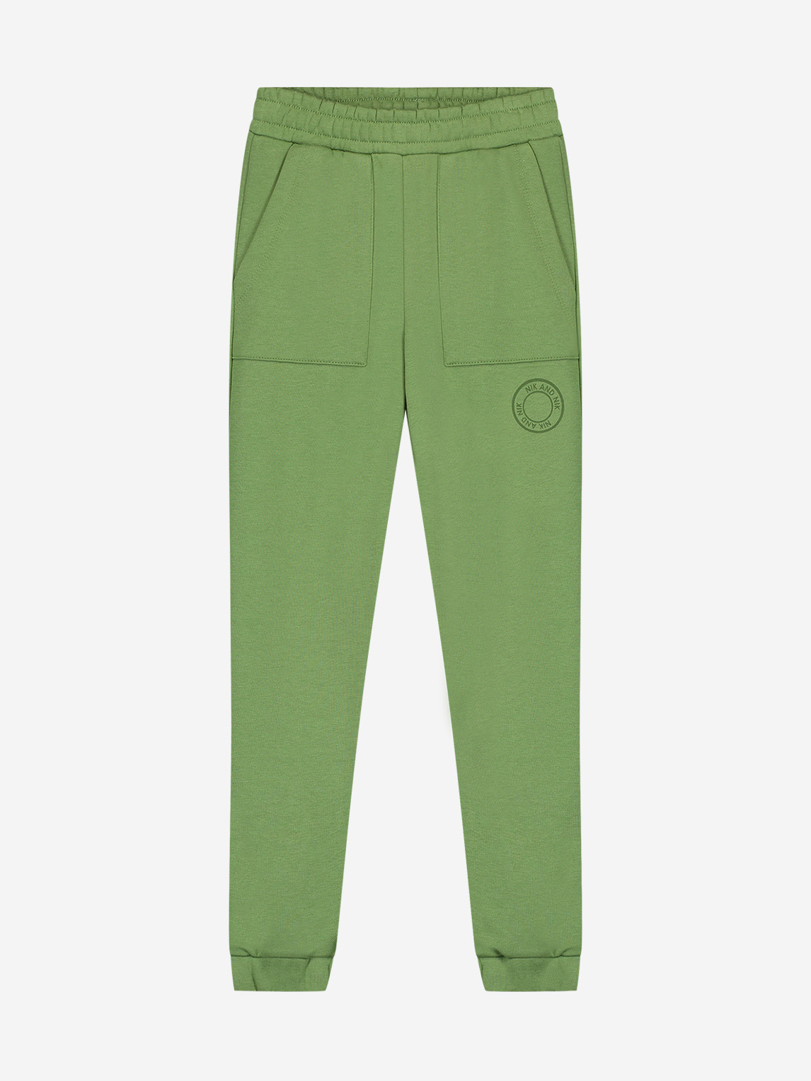 High rise sweatpants with logo