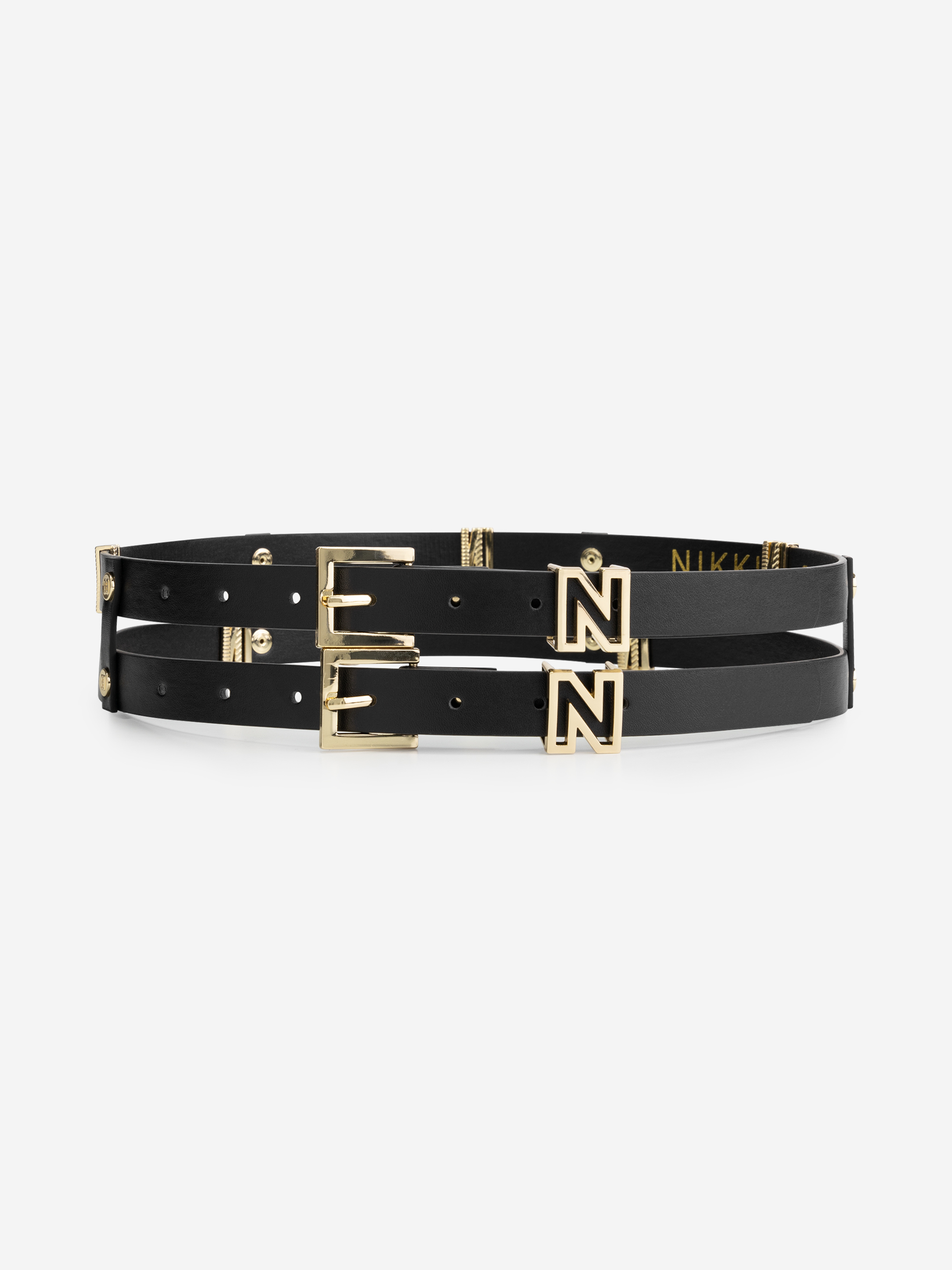 Dubbele taille riem 