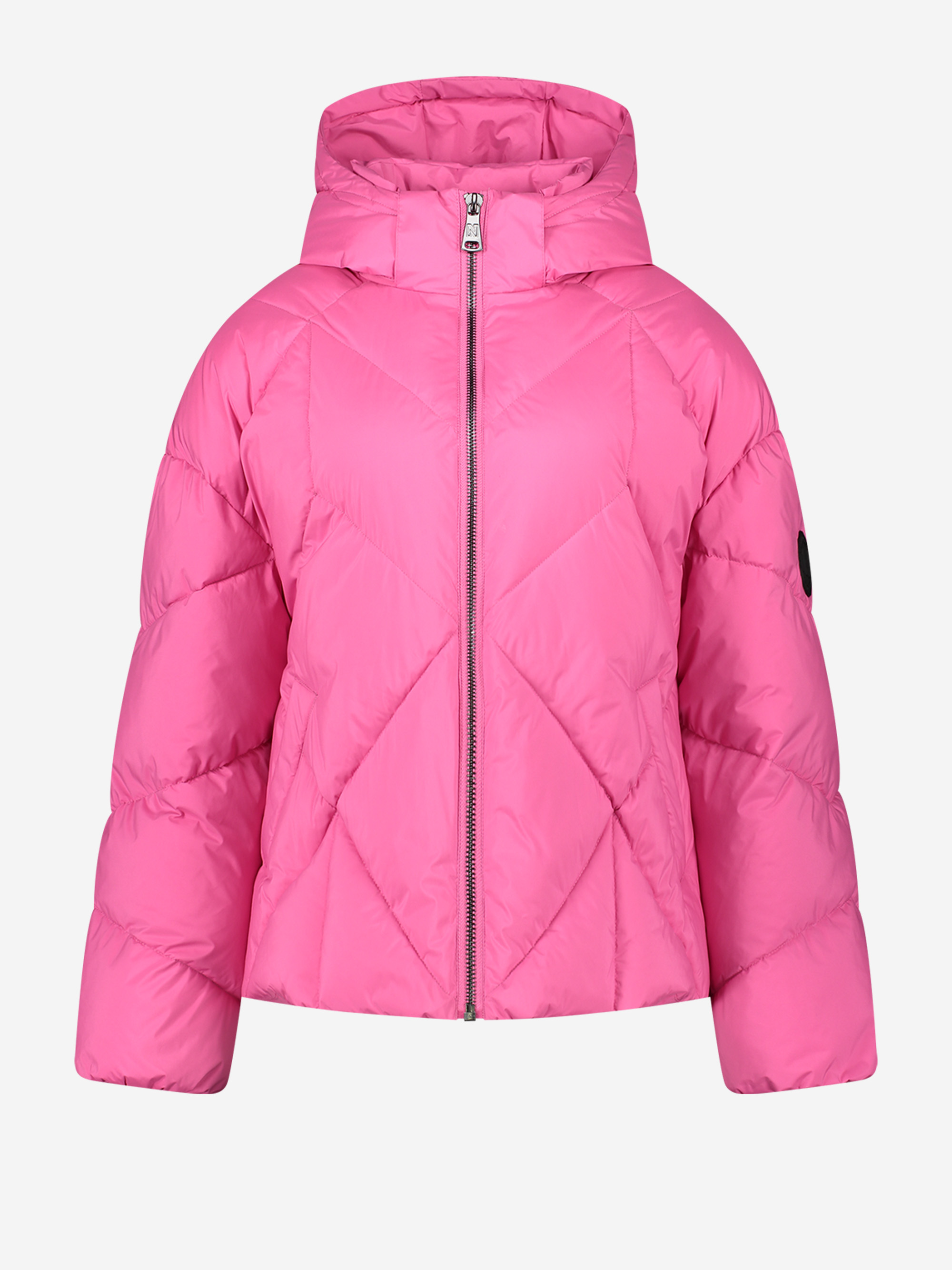 Puffer coat with hood