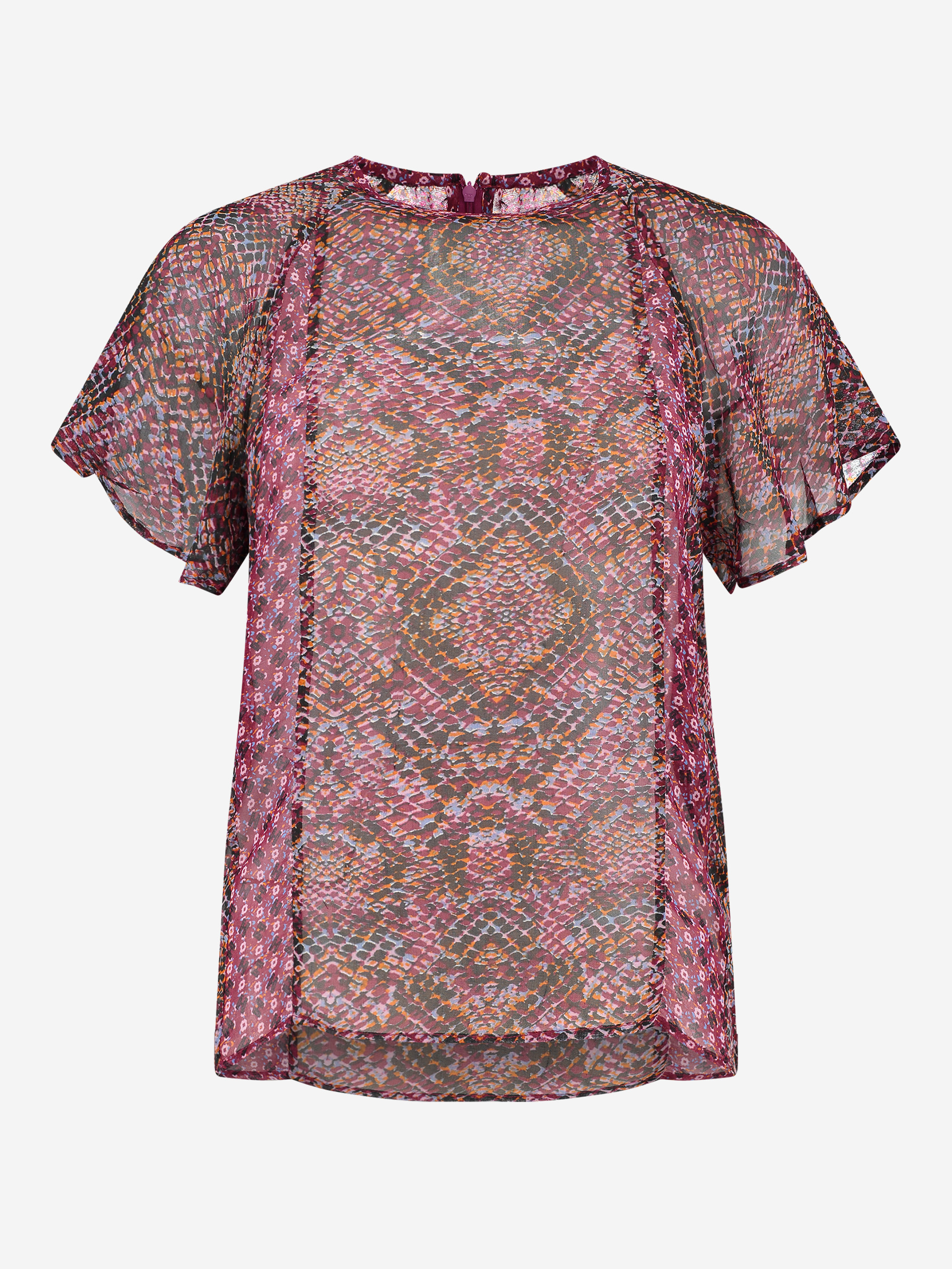 Top met print