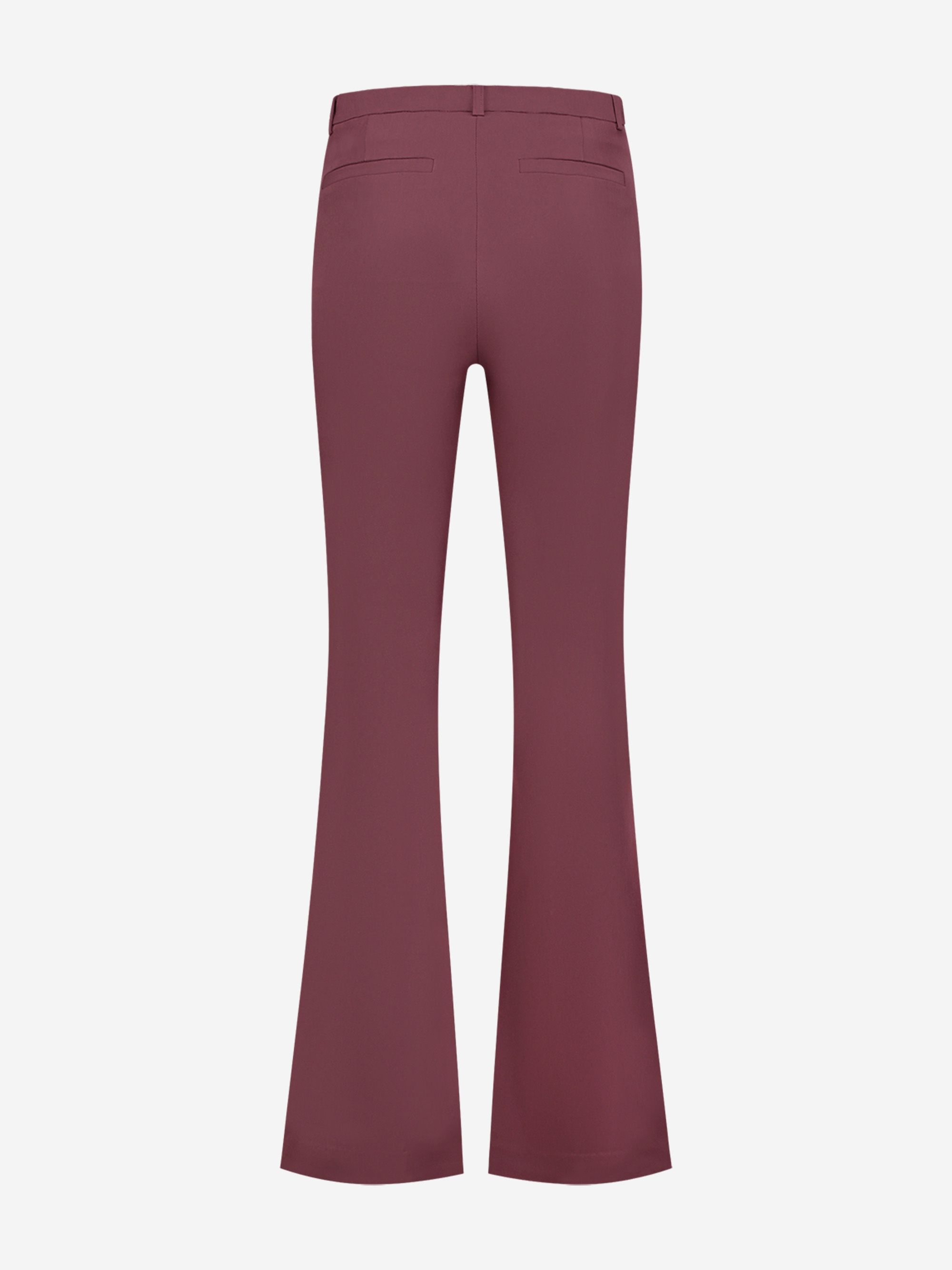 Flare pants with high rise