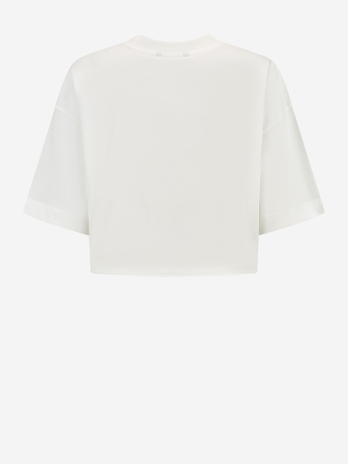 Cropped T-shirt with graphic print