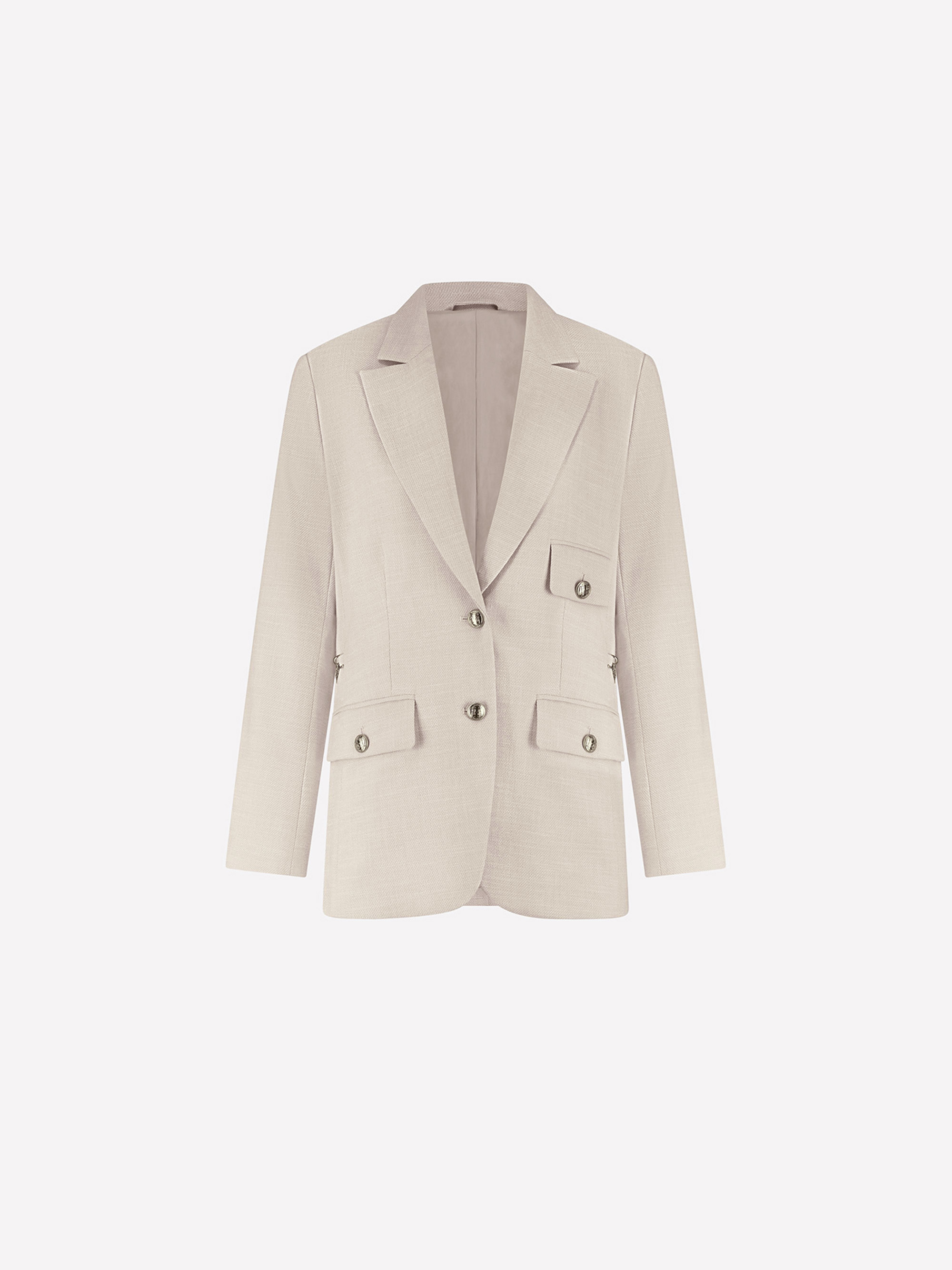 Klassieke blazer met knoopdetails