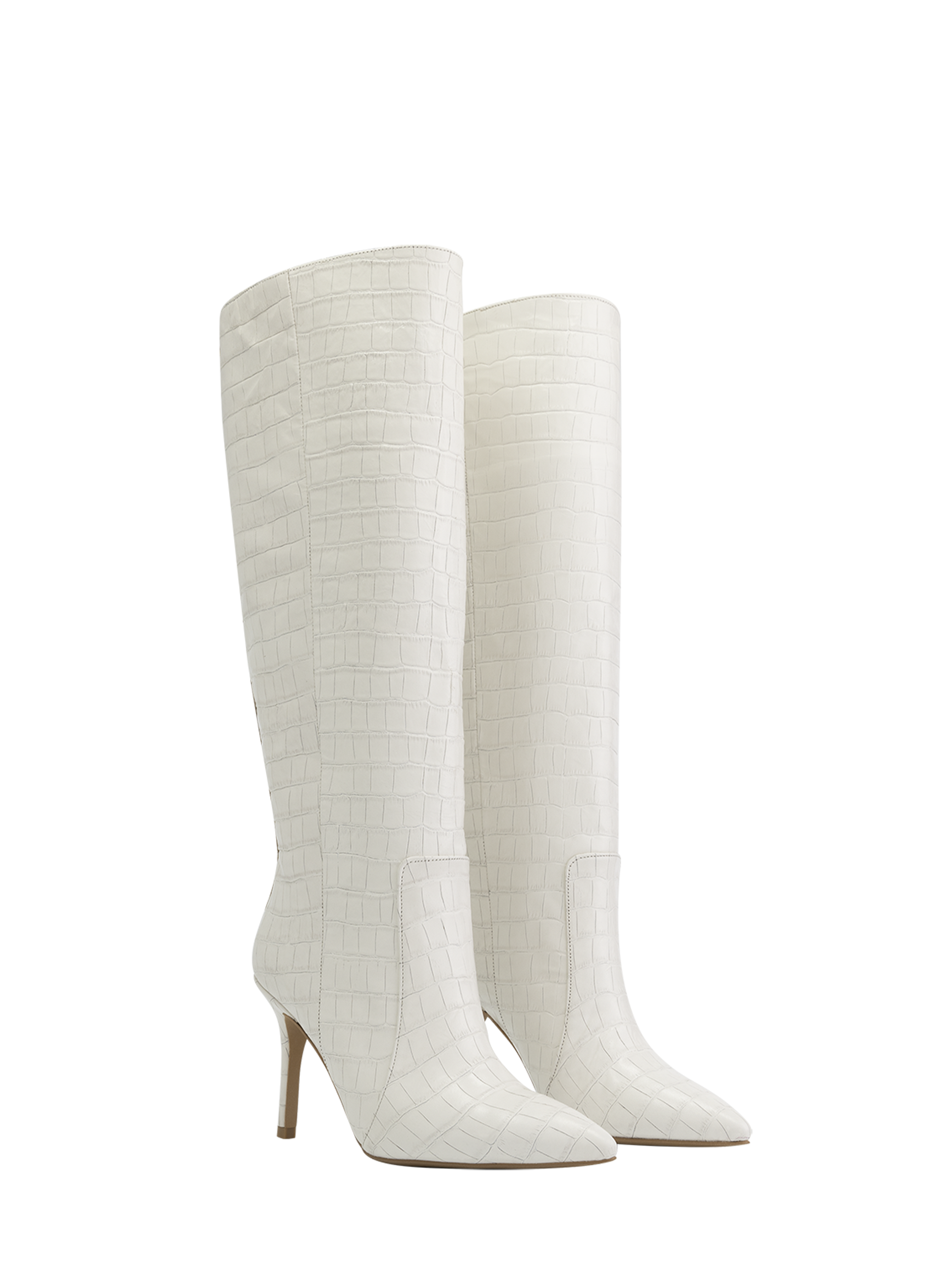 Croco High Boots