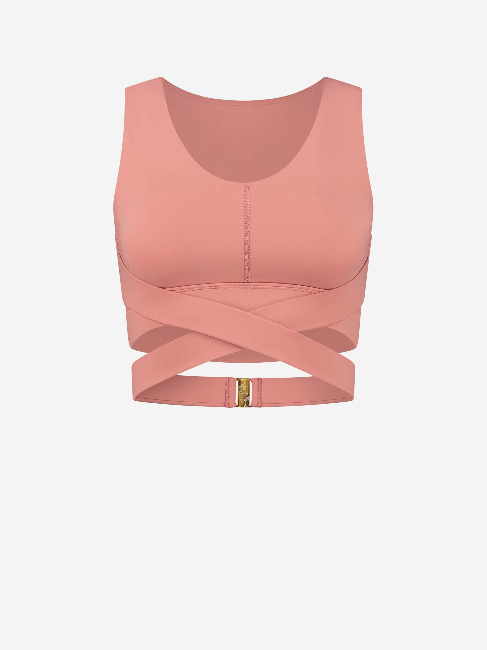 Sport top with wrap buckle