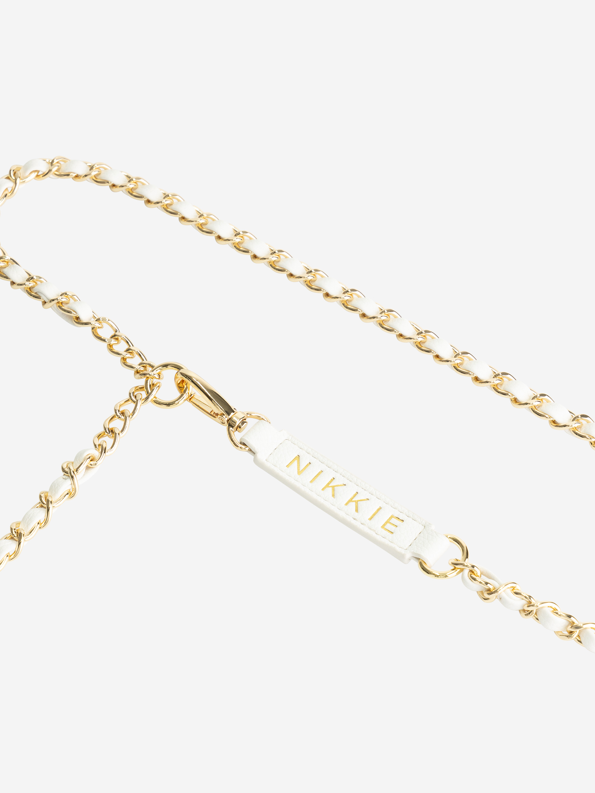 Ketting riem met N-logo