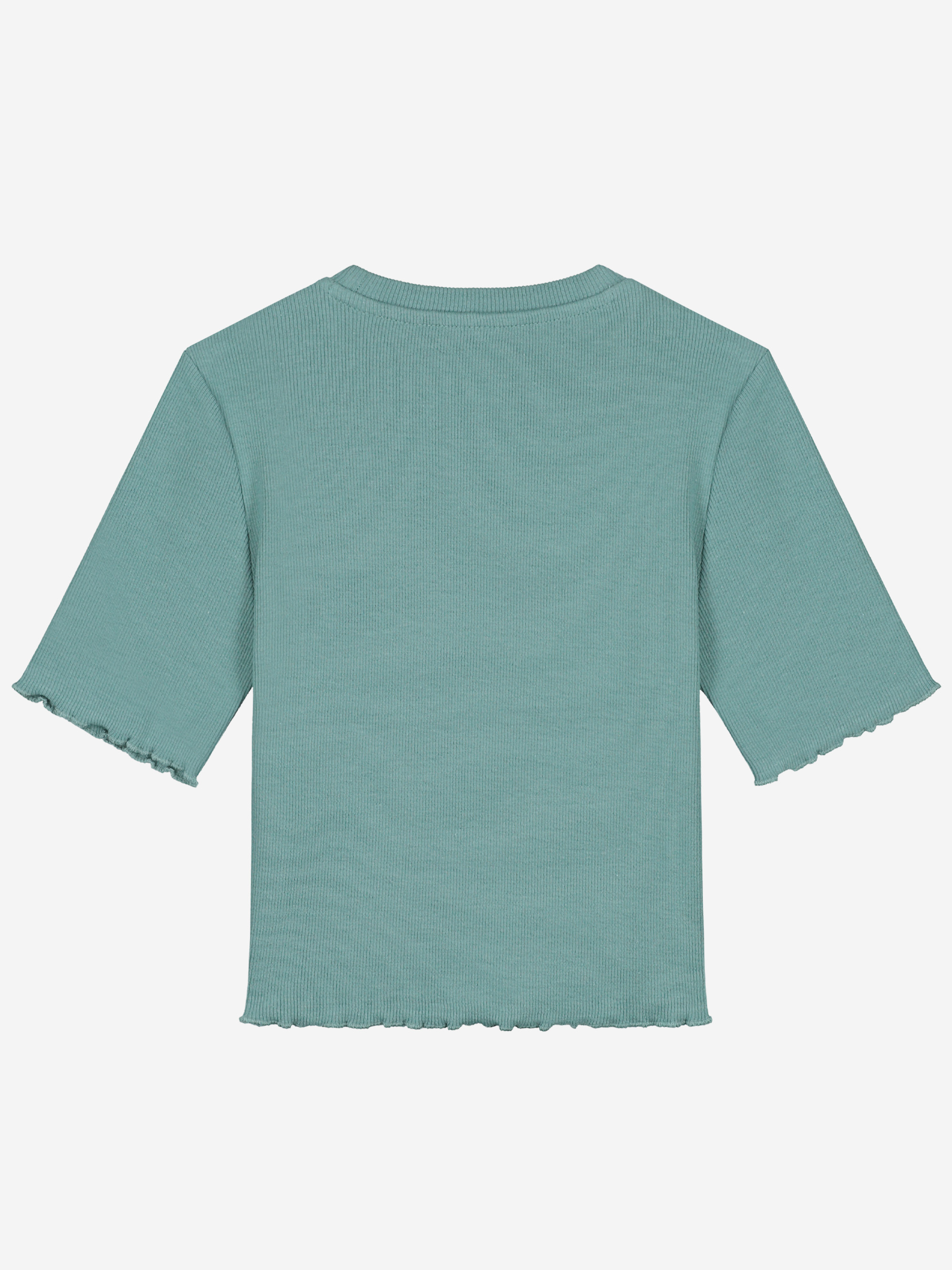 Ribbed shirt with NIK&NIK logo
