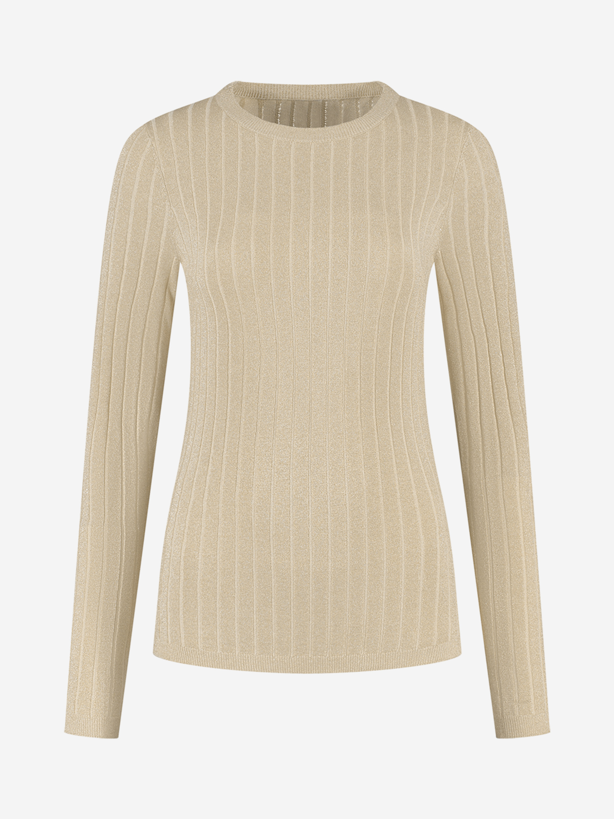 Ribbed top with glitter
