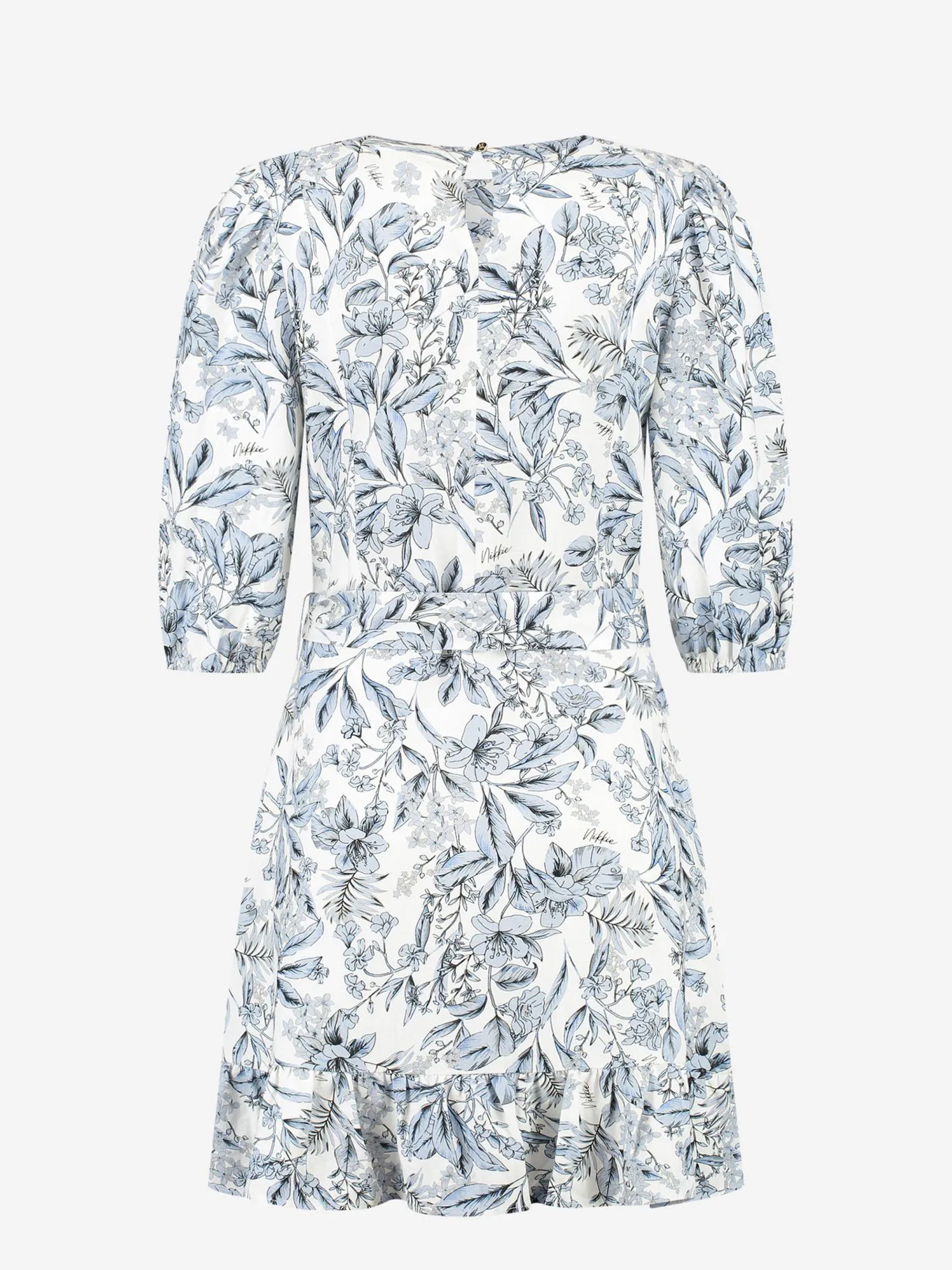 Jurk met bloemen print