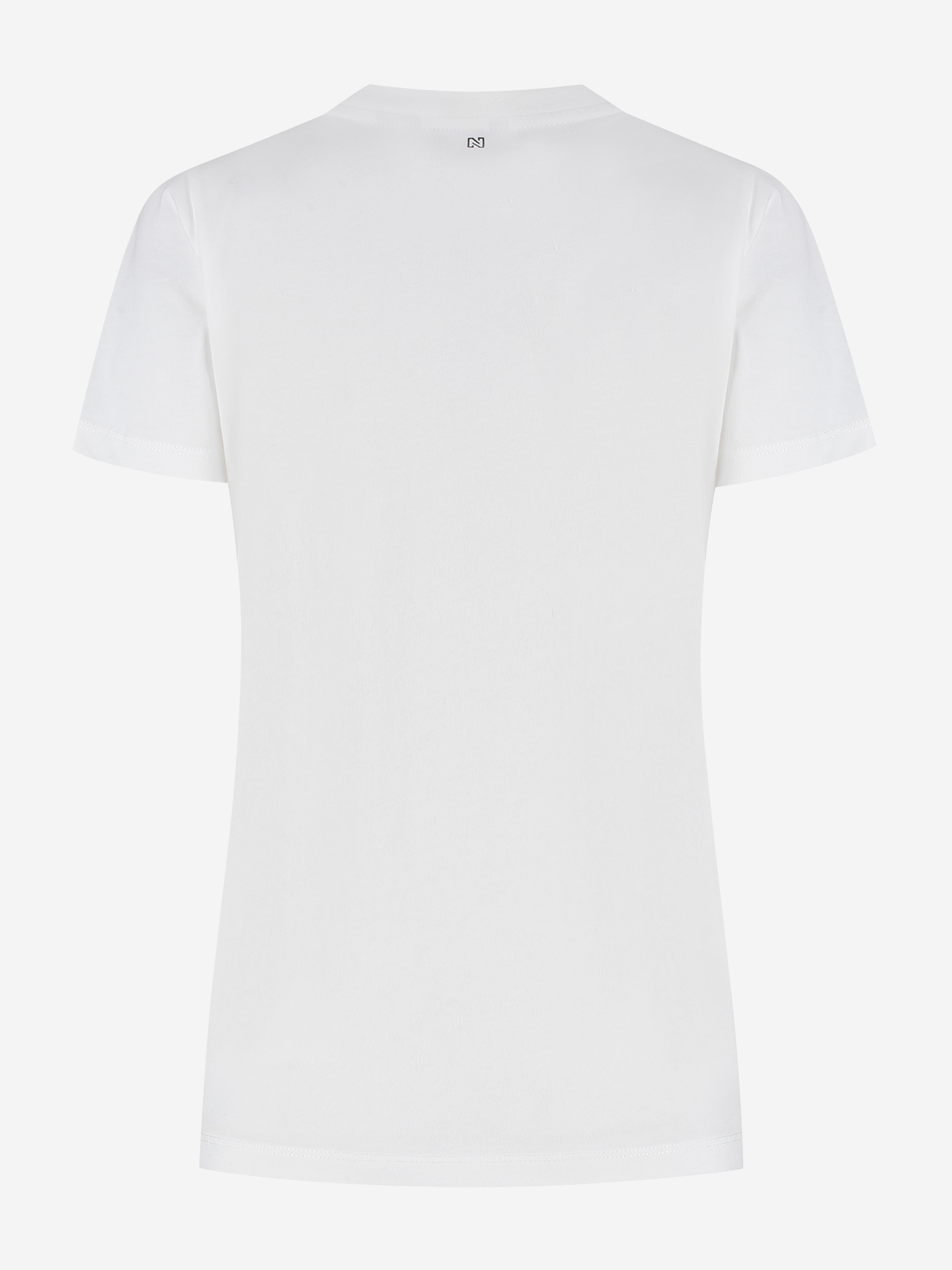 T-shirt with print and N logo