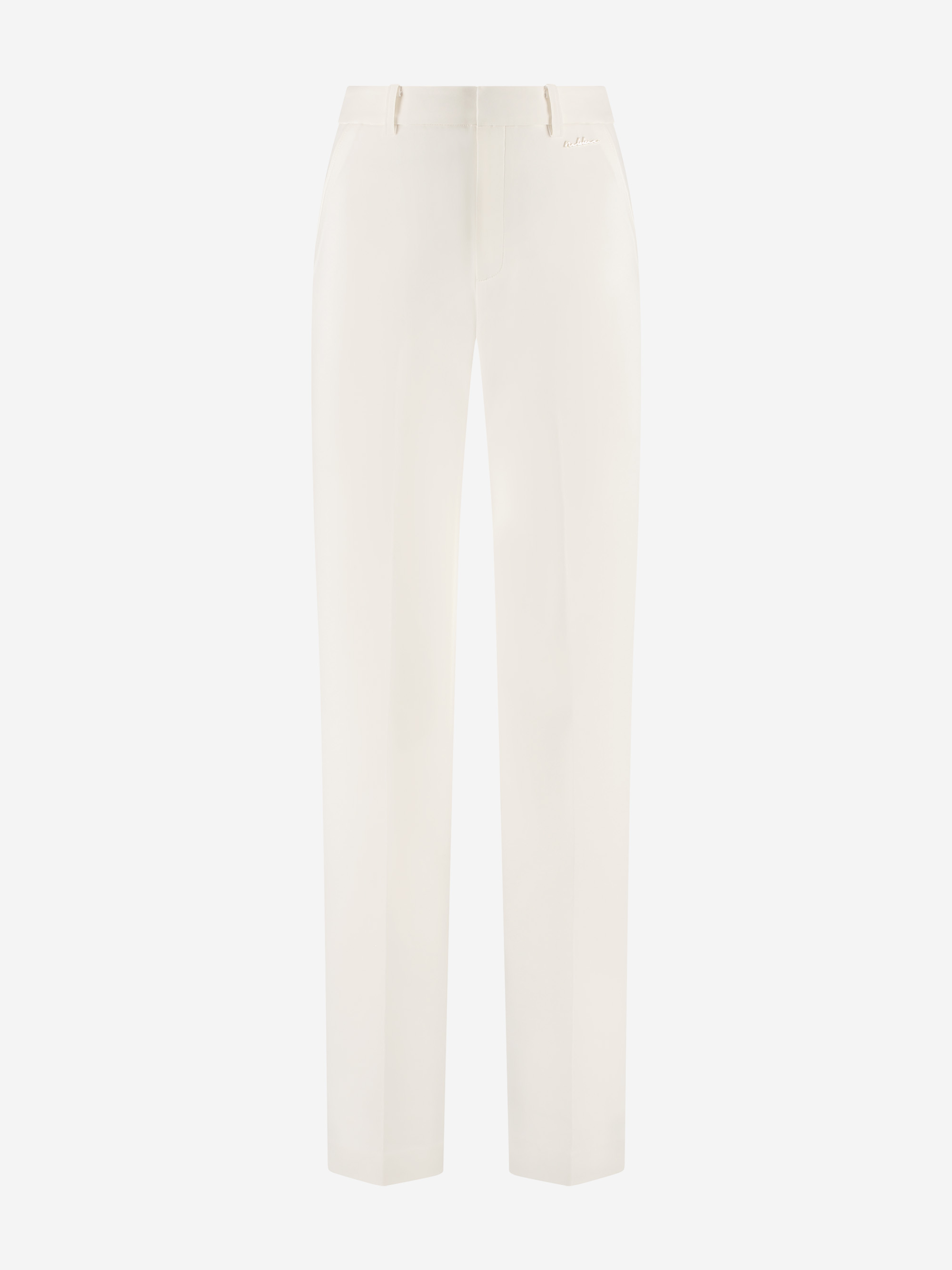 Pantalon met rechte pijpen
