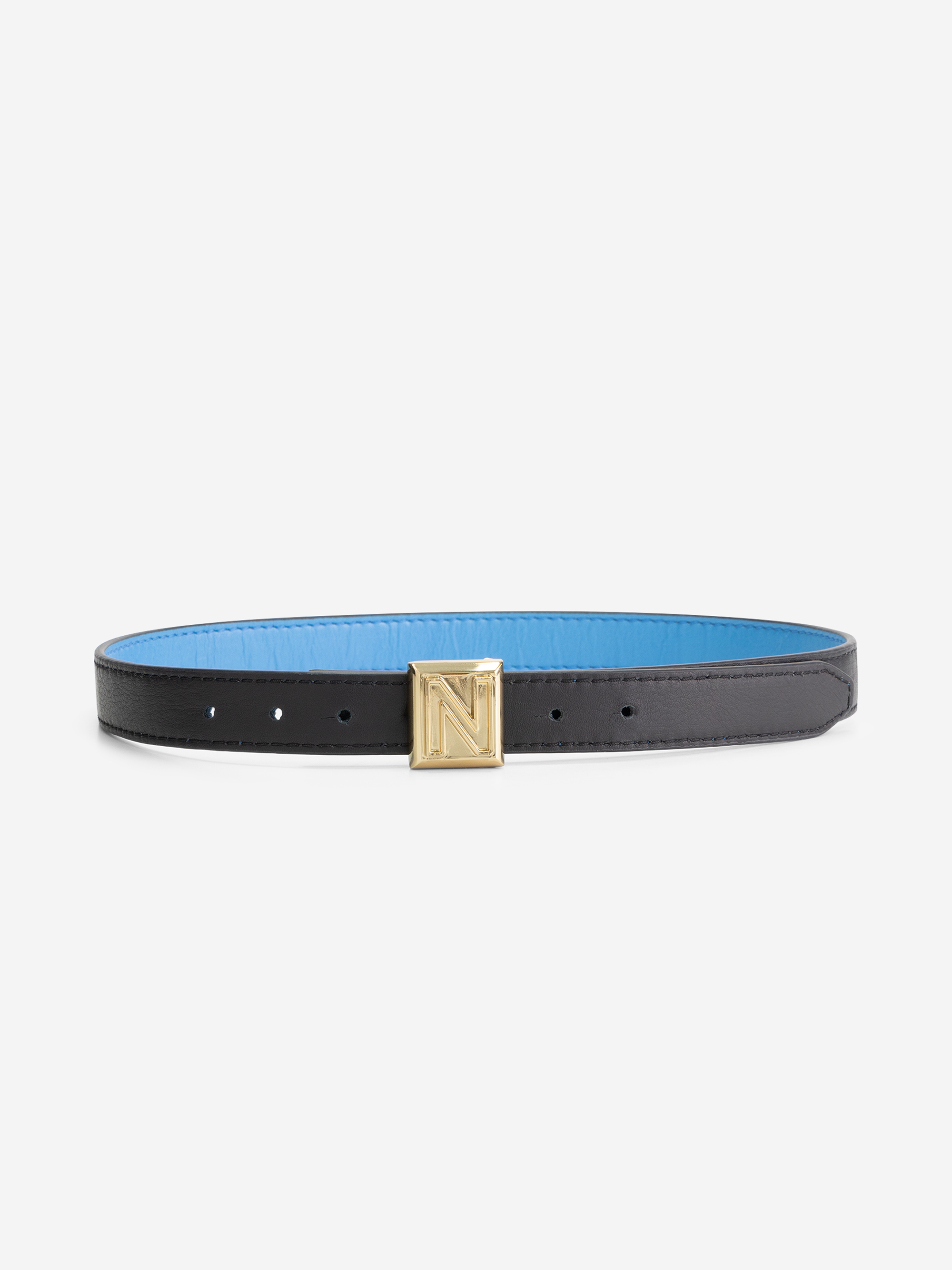 Two-sided leather Waist belt 