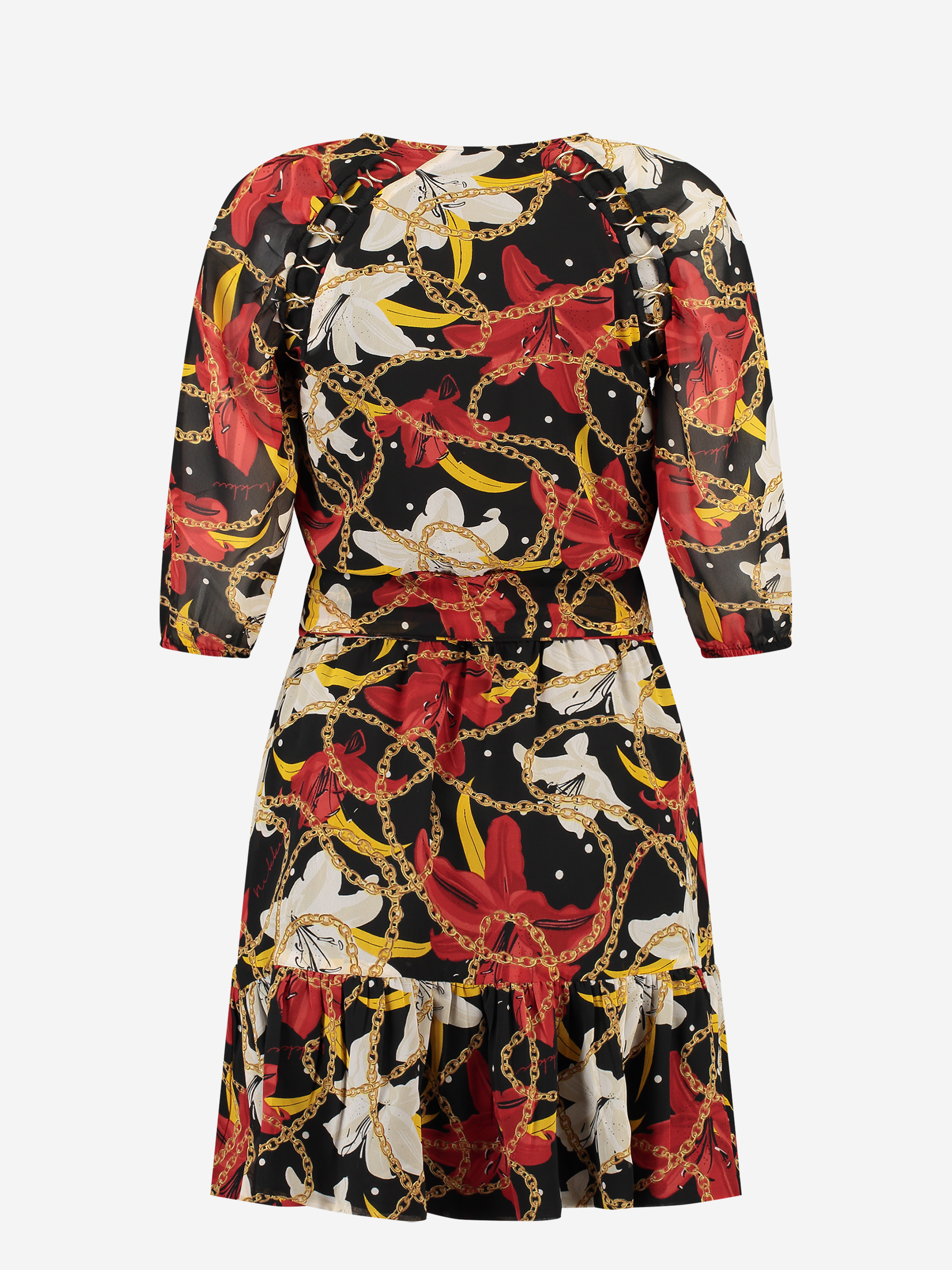Jurk met graphic print