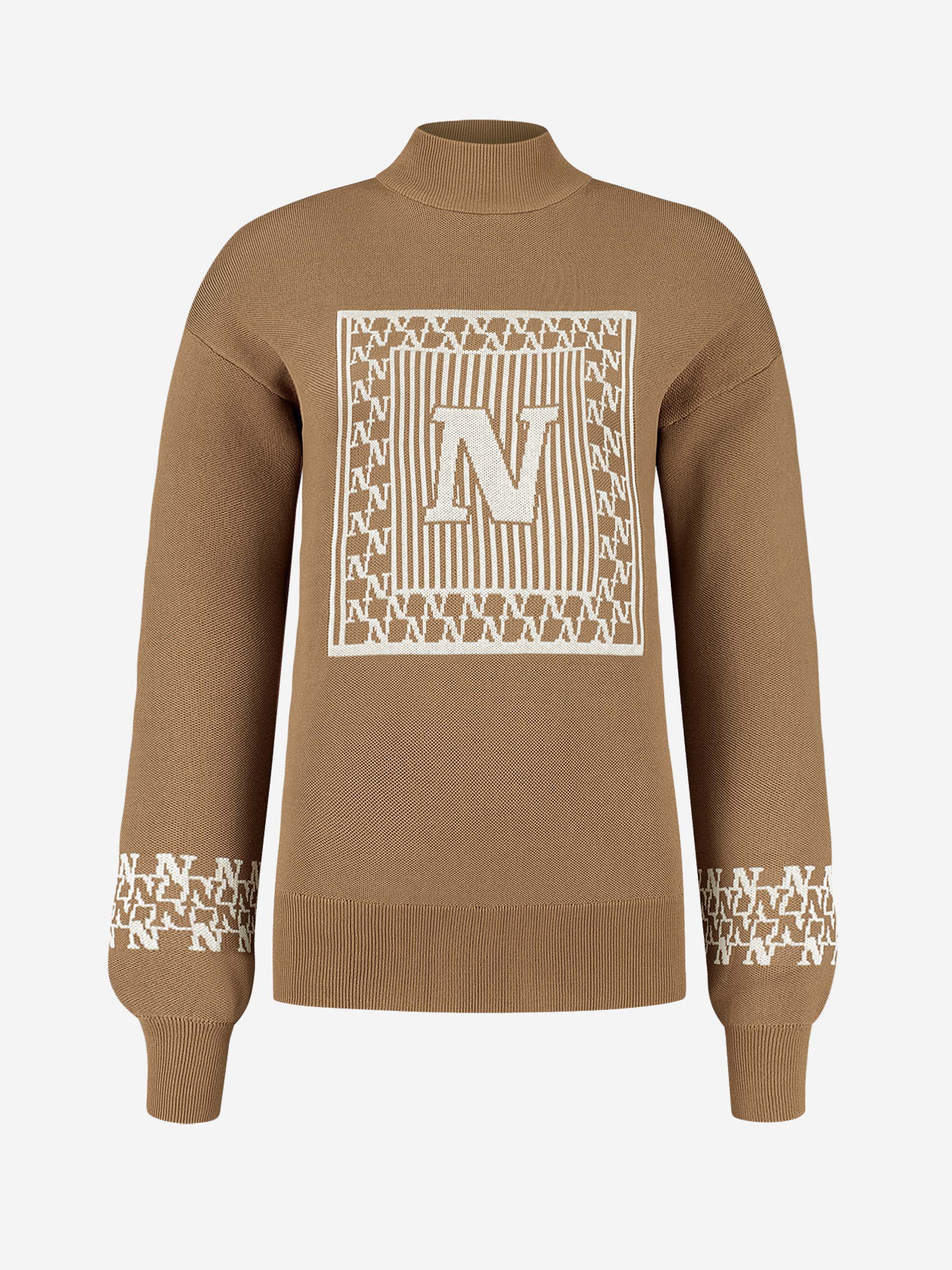 Pullover with NIKKIE logo 