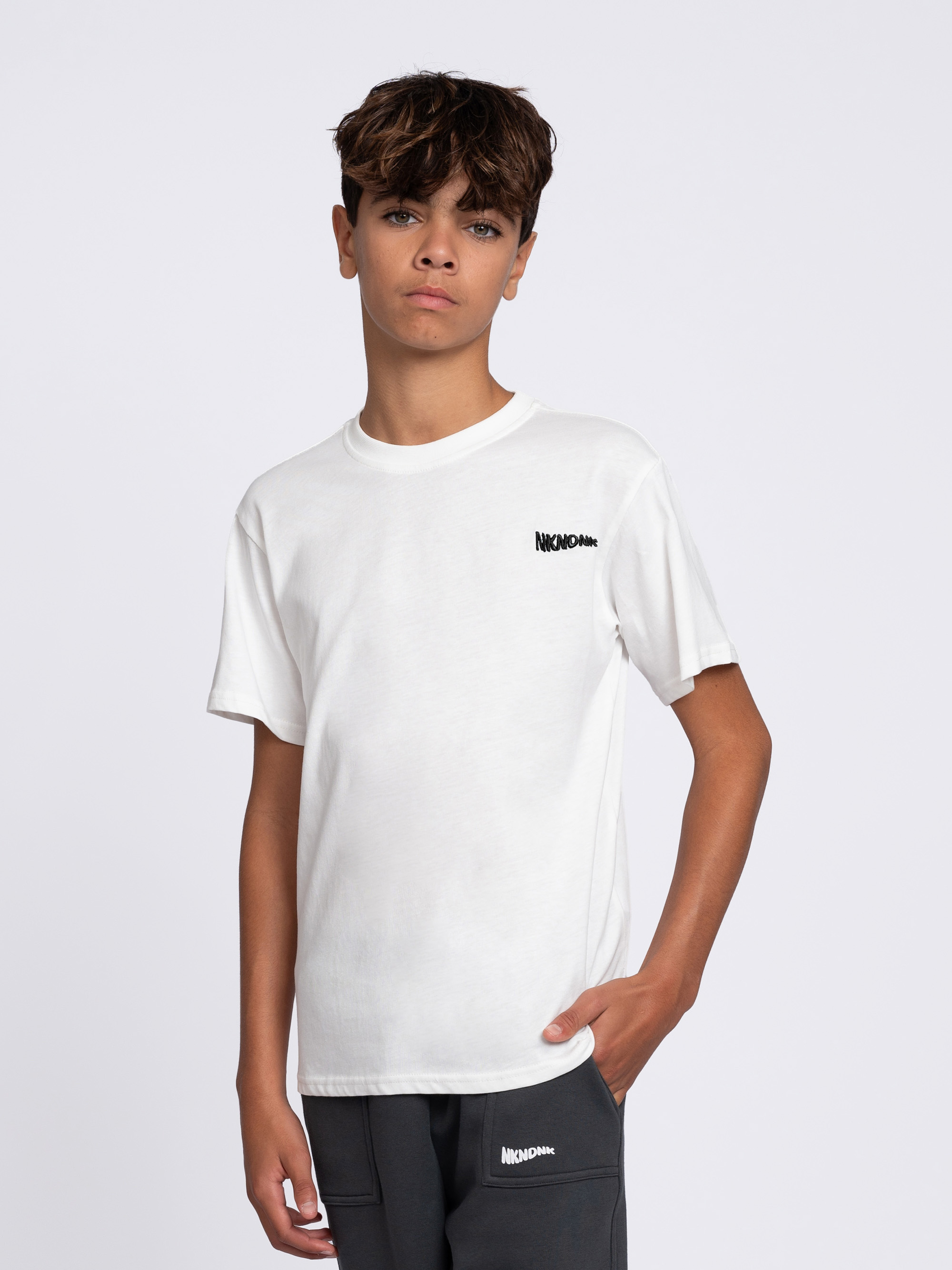Basic T-shirt met logo