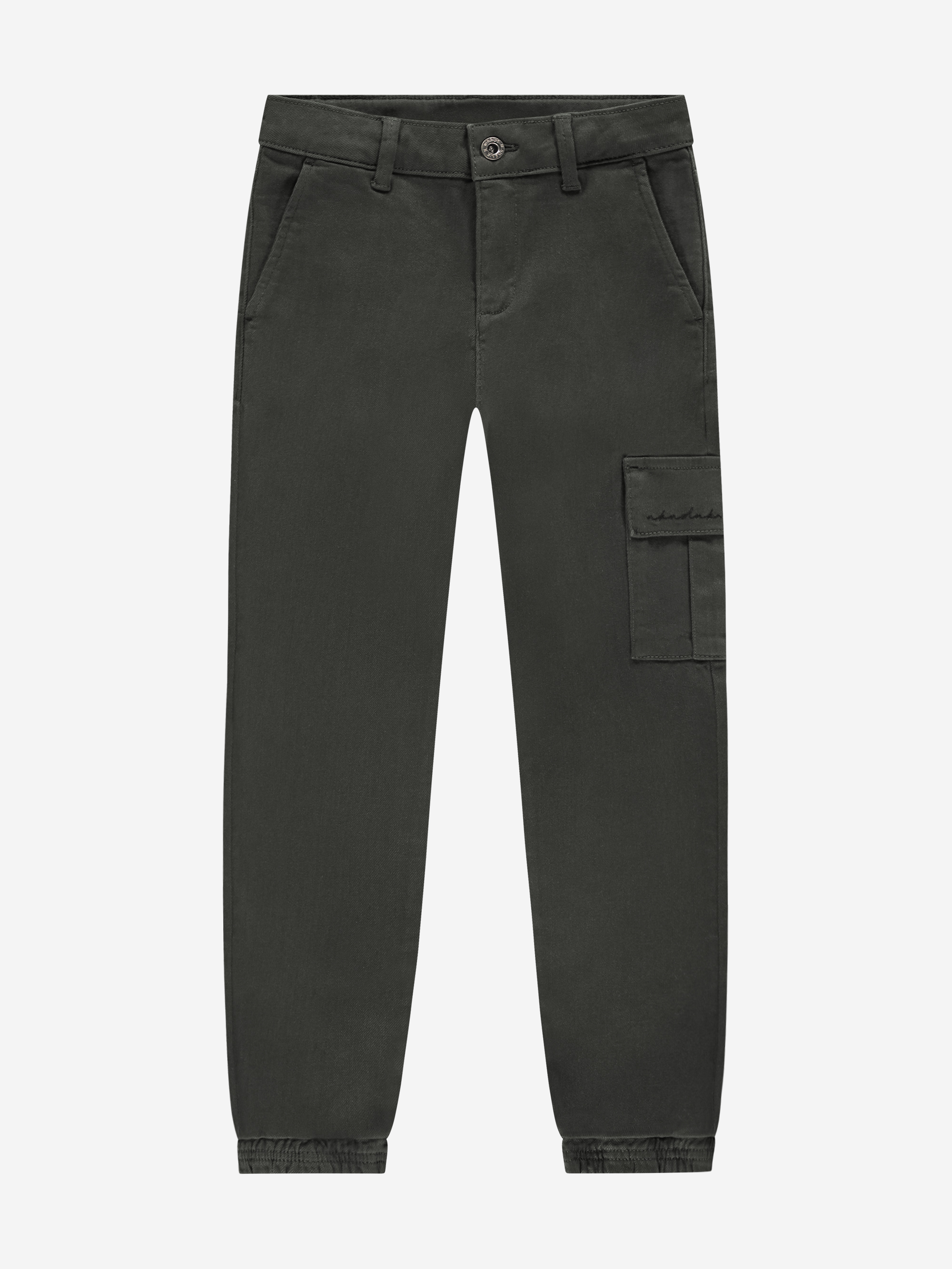 Cargo broek met klepzak 