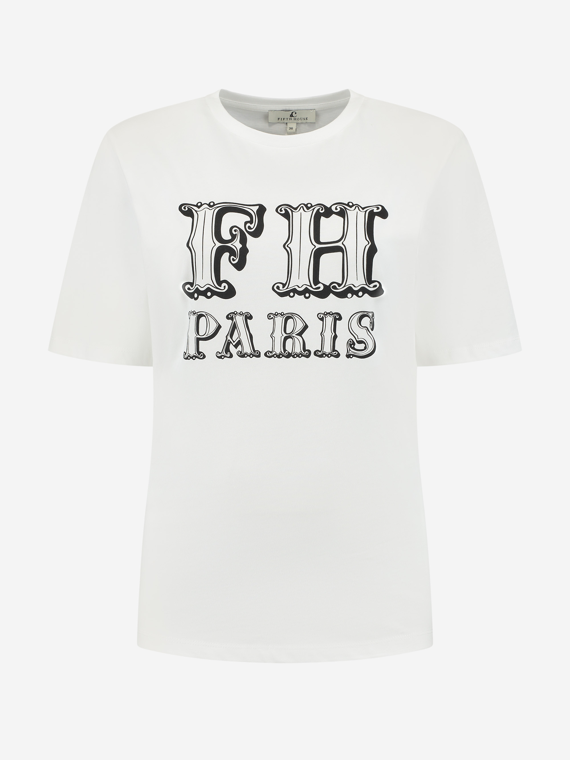 T-shirt met FIFTH HOUSE logo