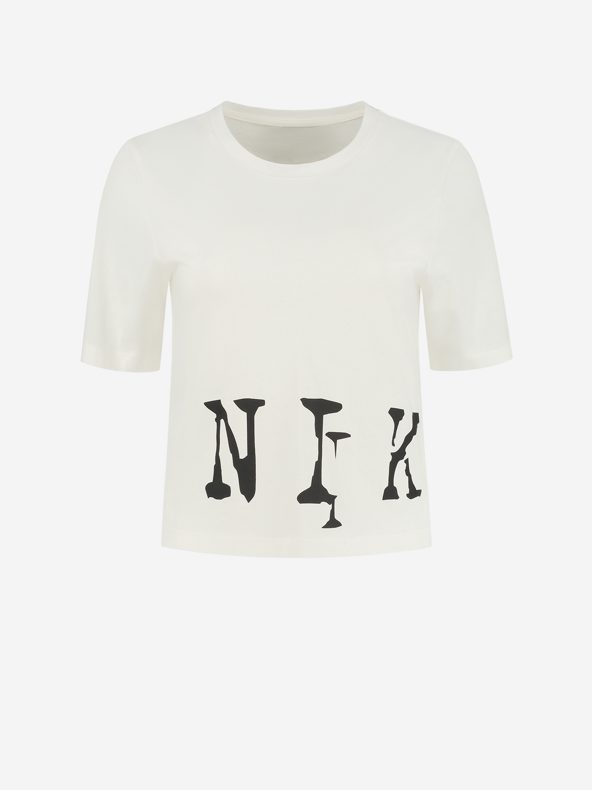 Big Logo Cropped T-Shirt