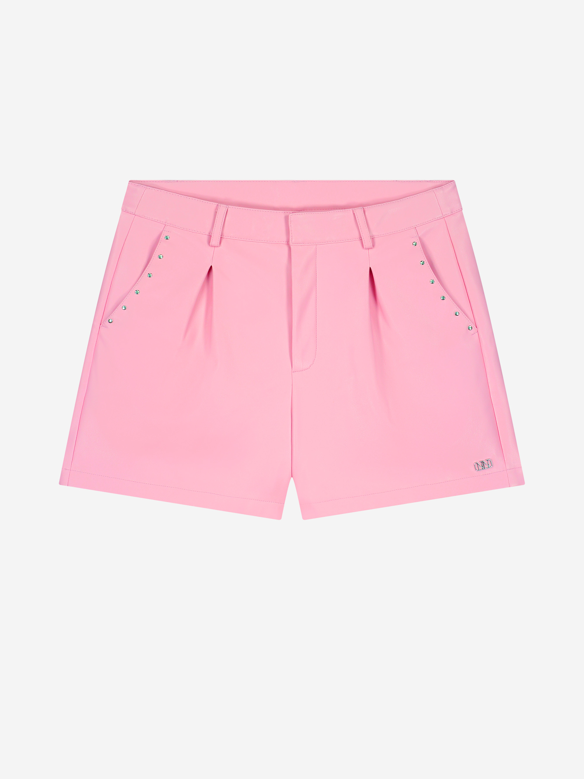 Shorts van imitatieleer