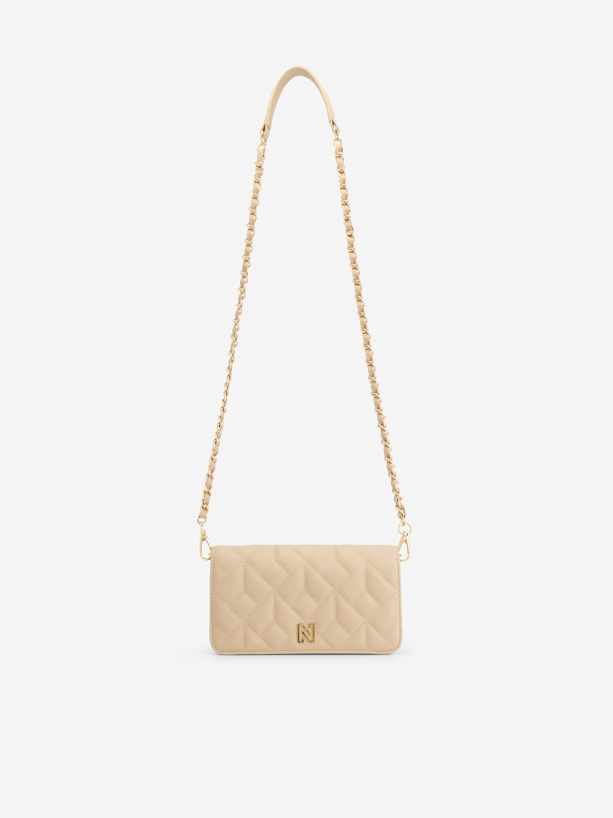  Small Quilted shoulder bag with chain