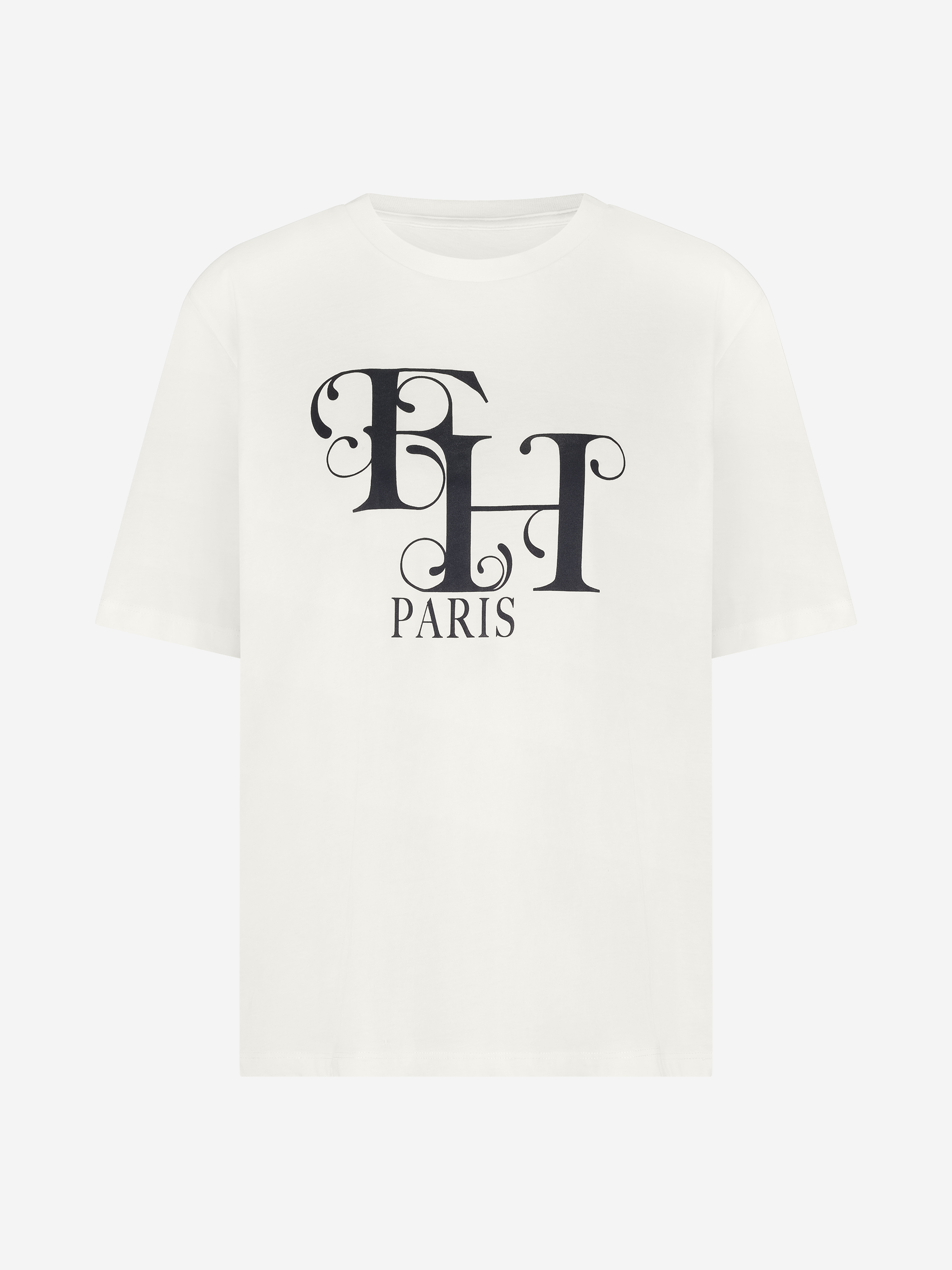 Loose T-shirt with FH Paris logo