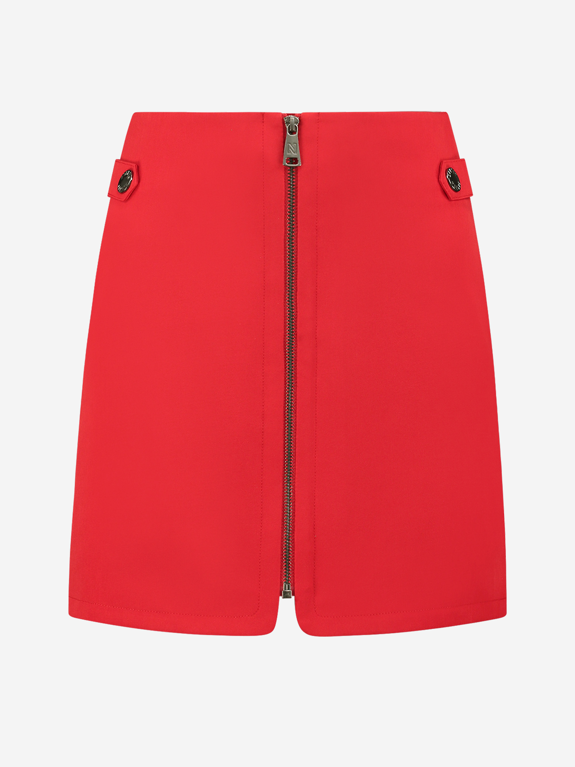 Skirt with zipper