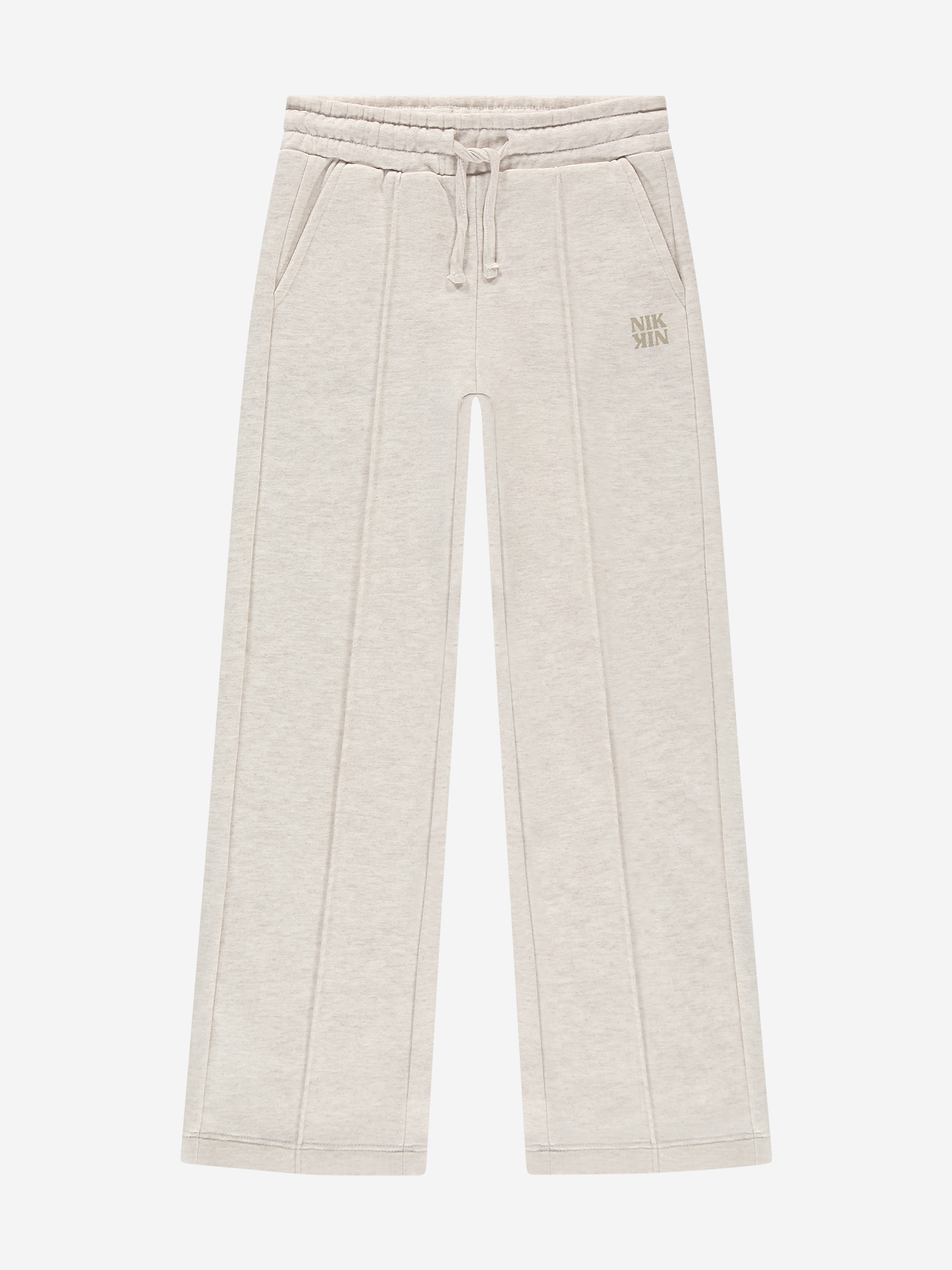 Joggers with elastic waistband and drawstring