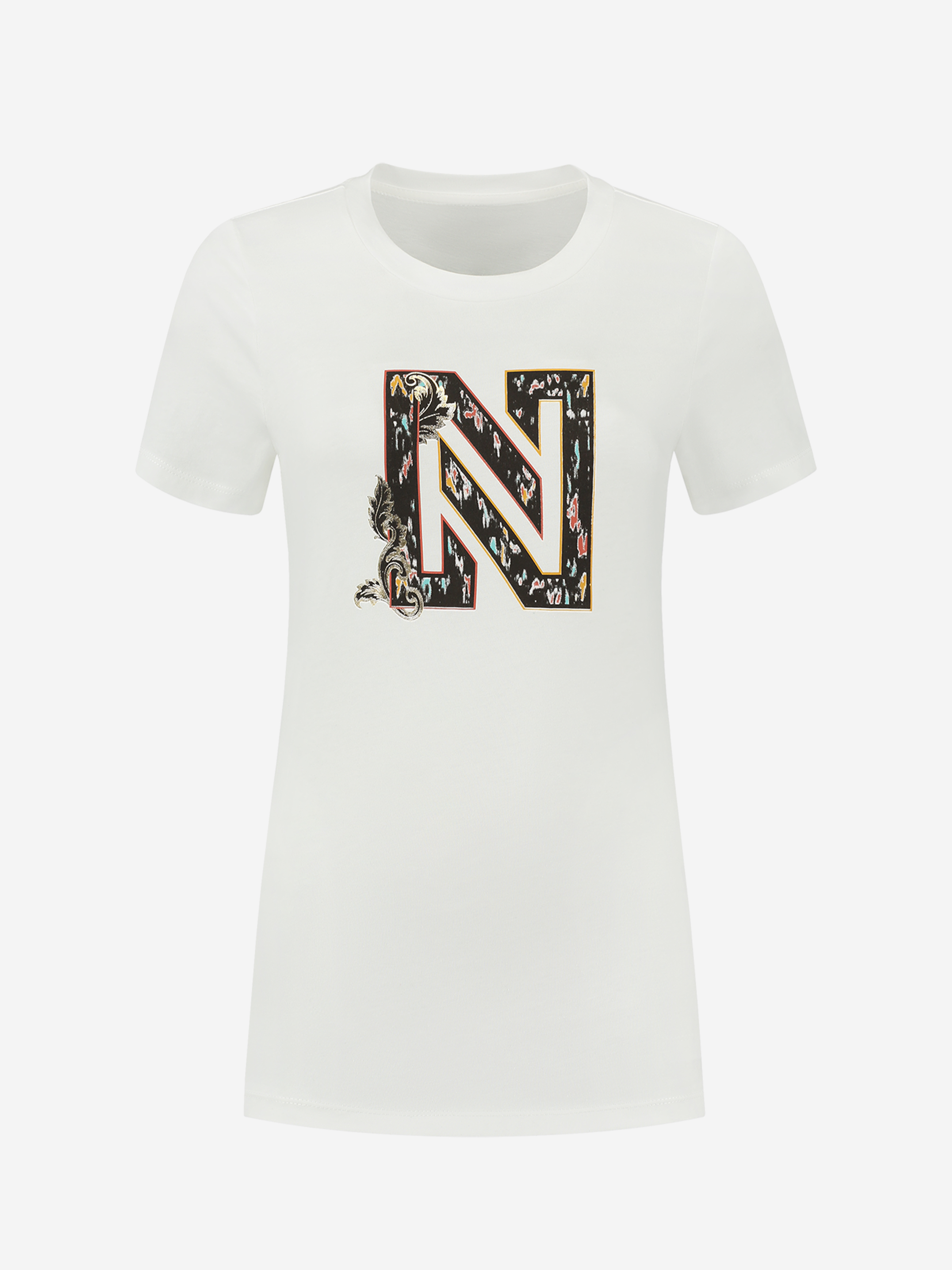 Ikat N Logo T-Shirt