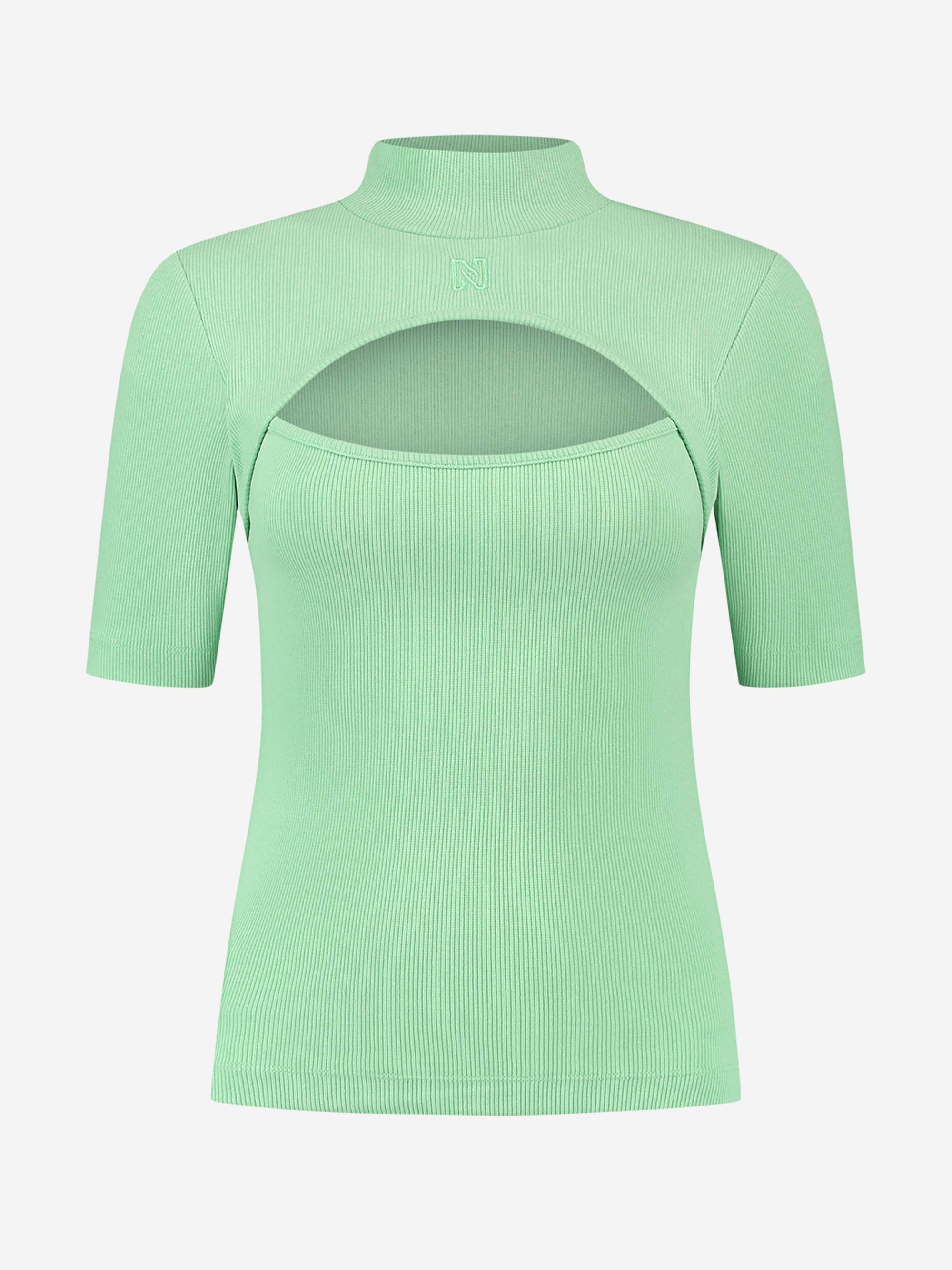 Cutout Rib Top