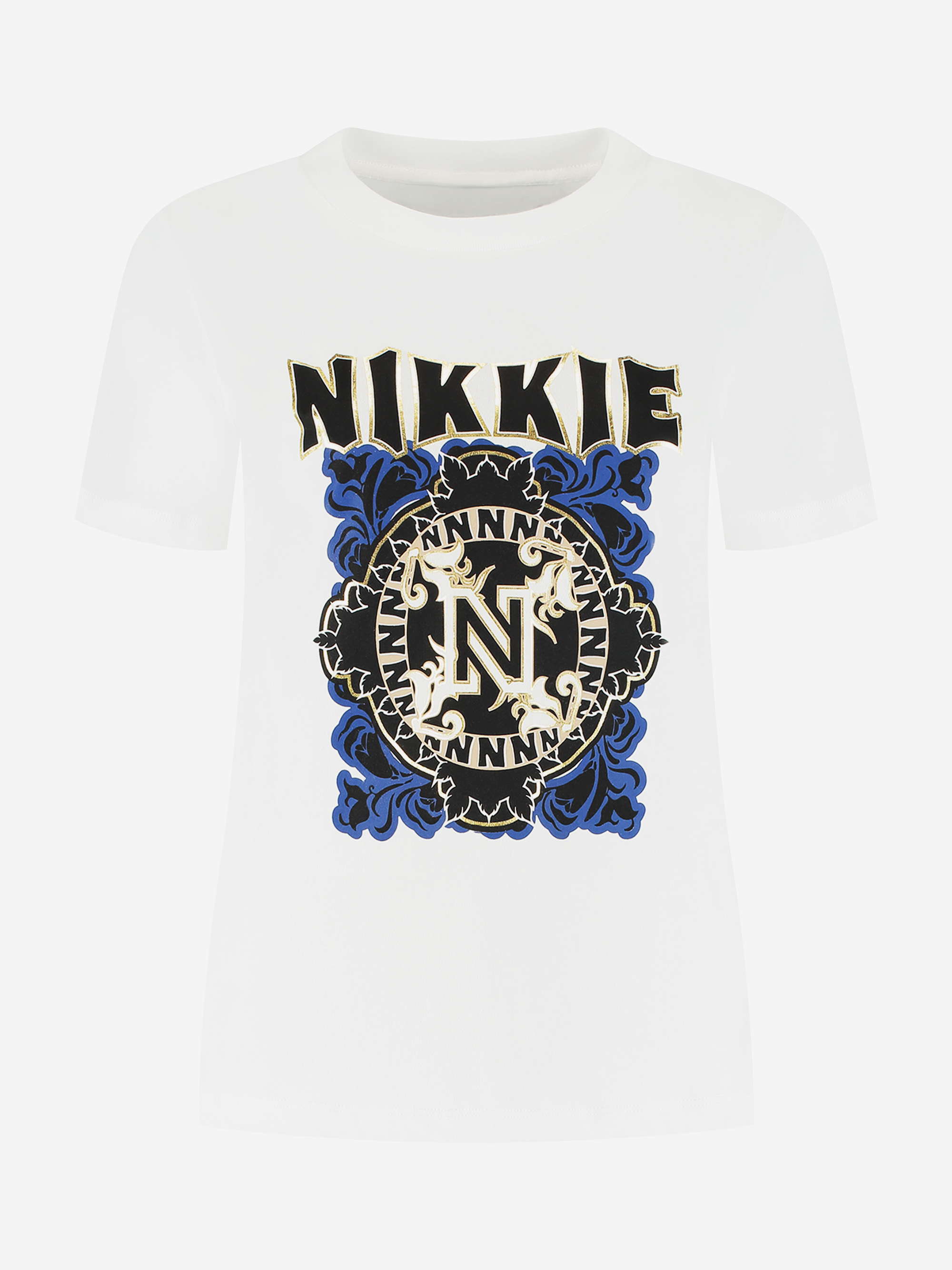 T-shirt with NIKKIE logo print