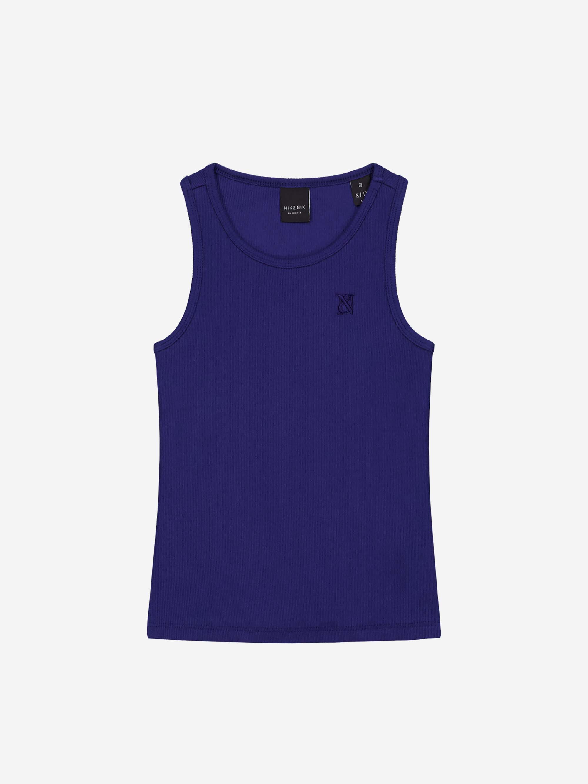 Ribbed fitted top 
