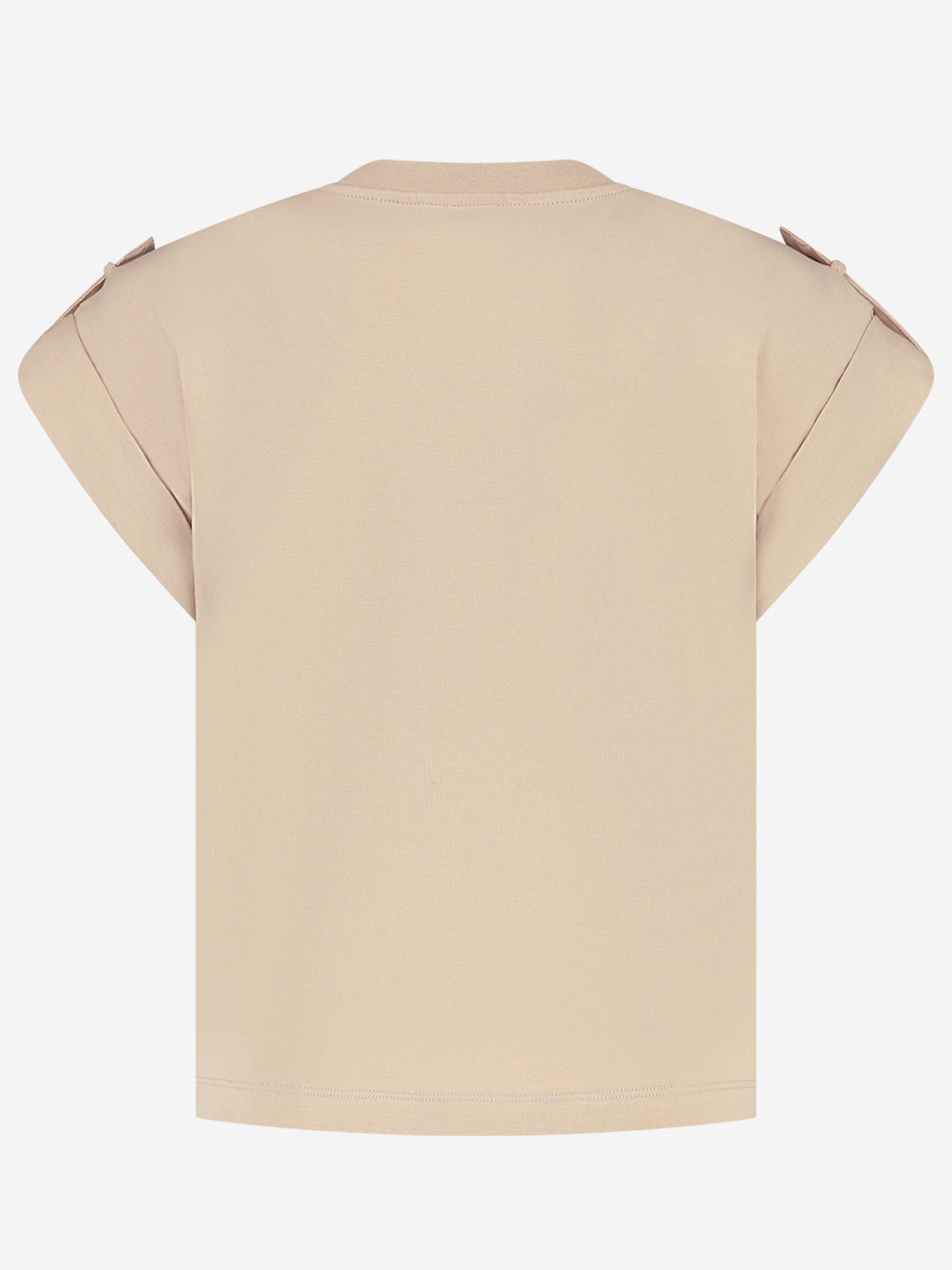 Epaulette Plate T-Shirt