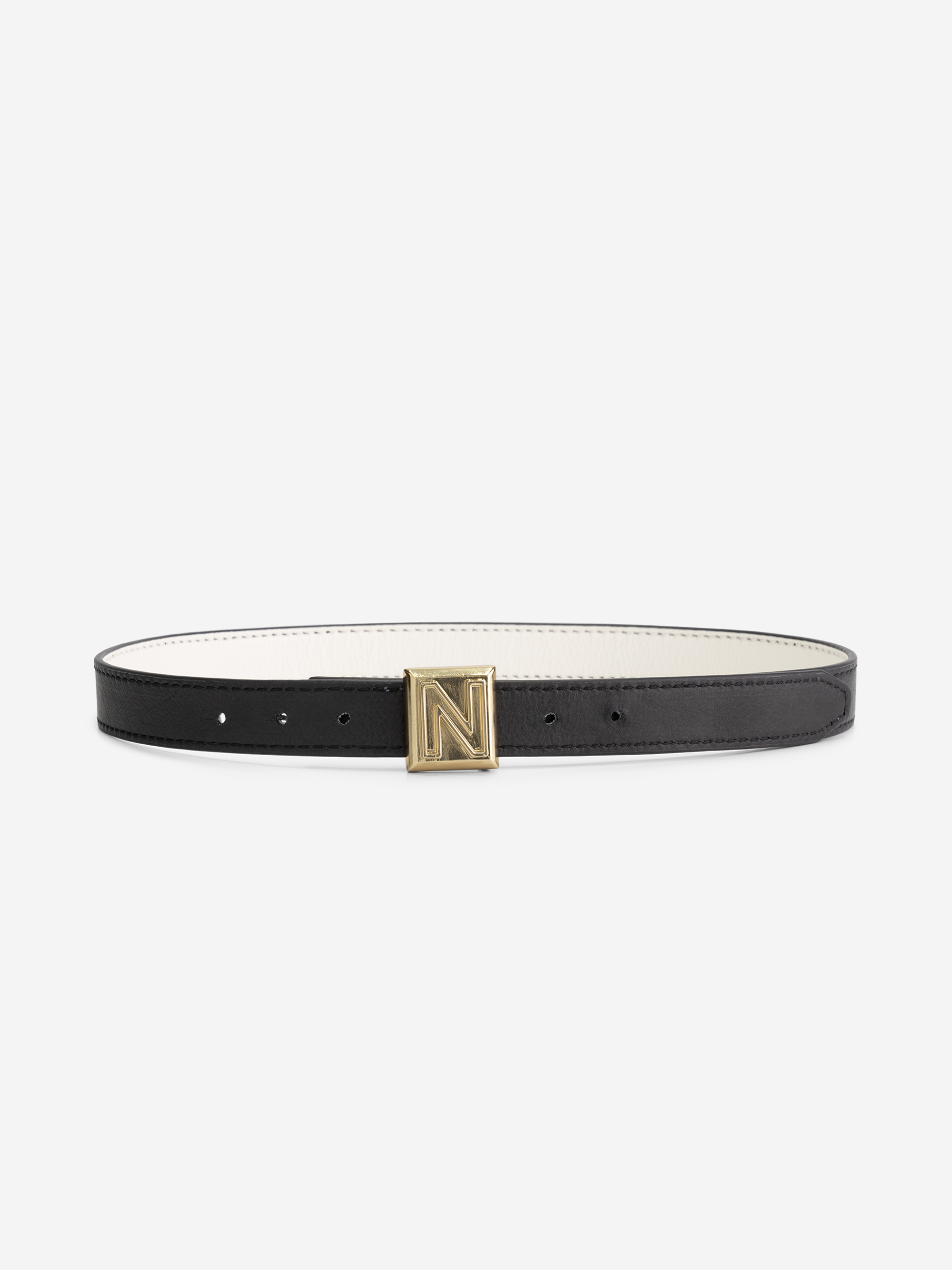  Two-sided leather Waist belt 
