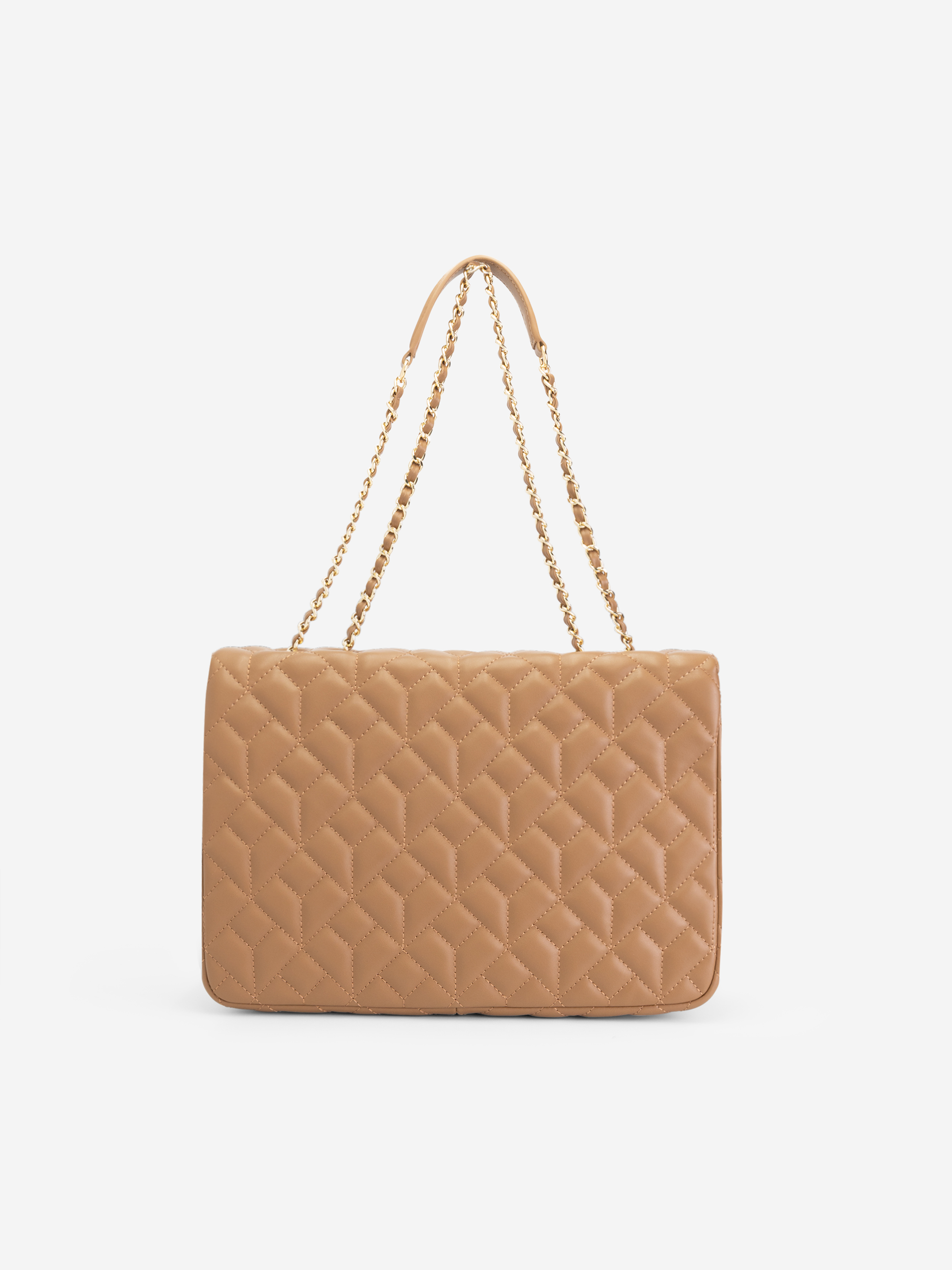 Quilted bag with chain detail 