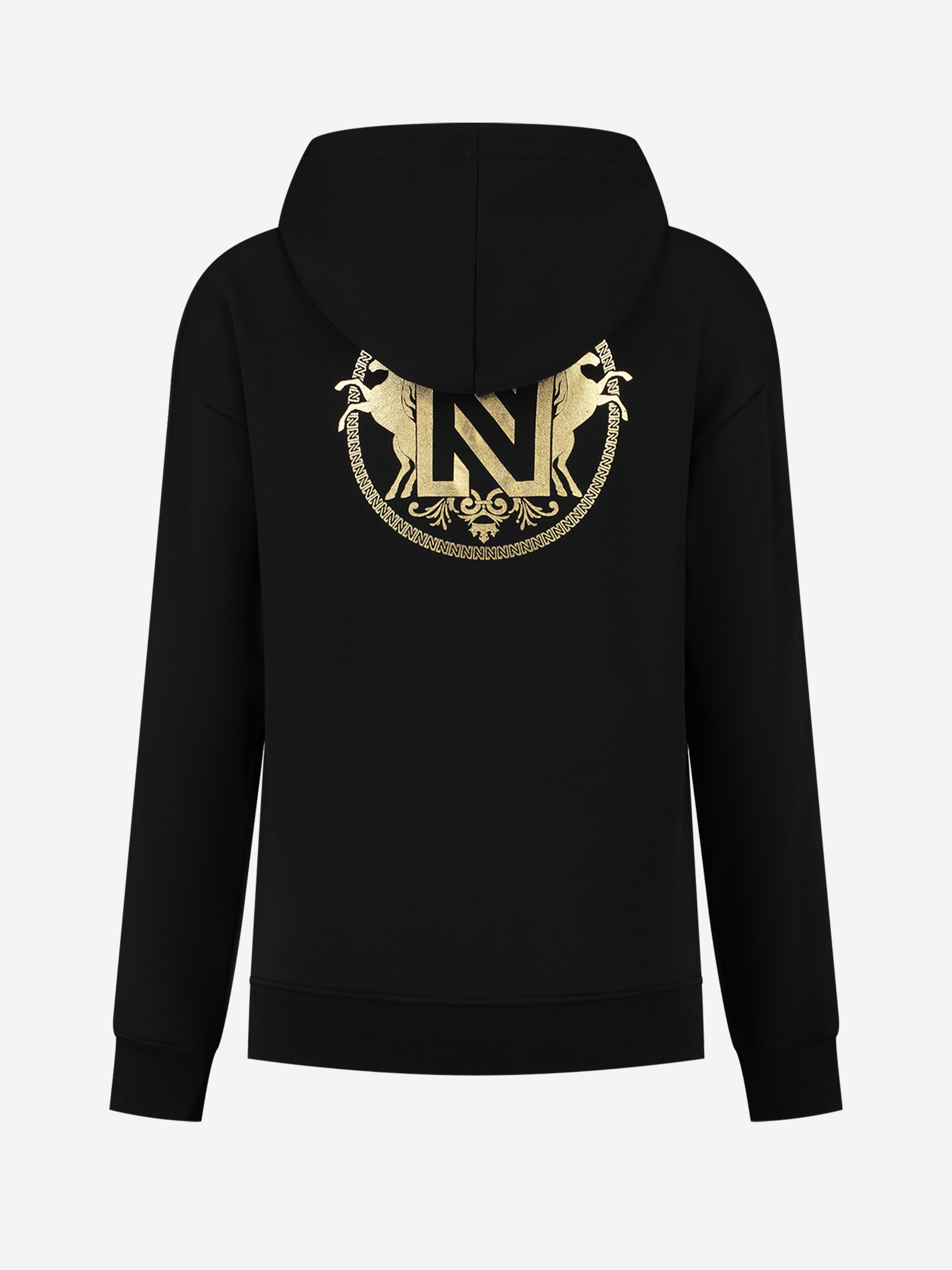 Horse Foil Logo Zip Hoodie