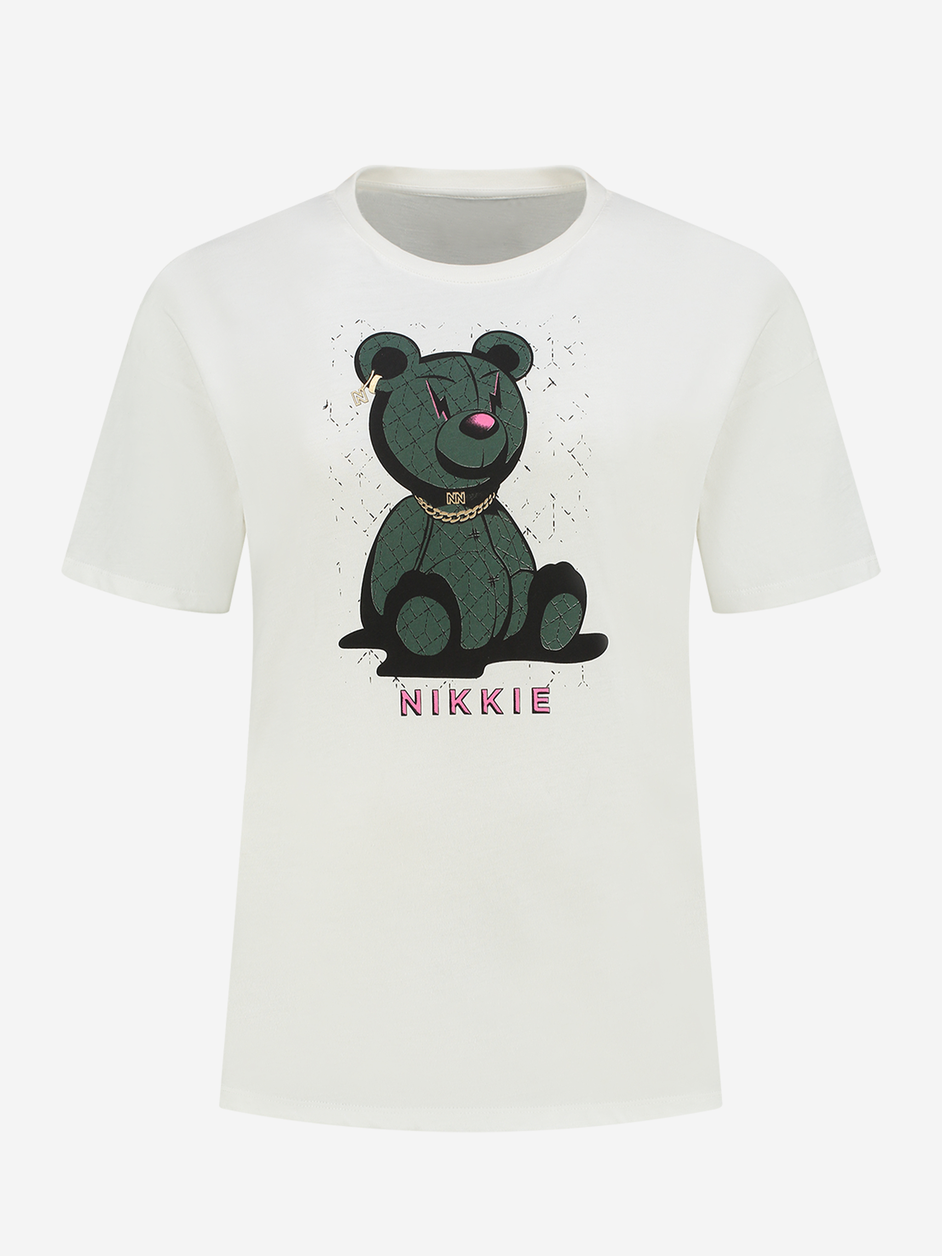 T-shirt with NIKKIE teddy bear