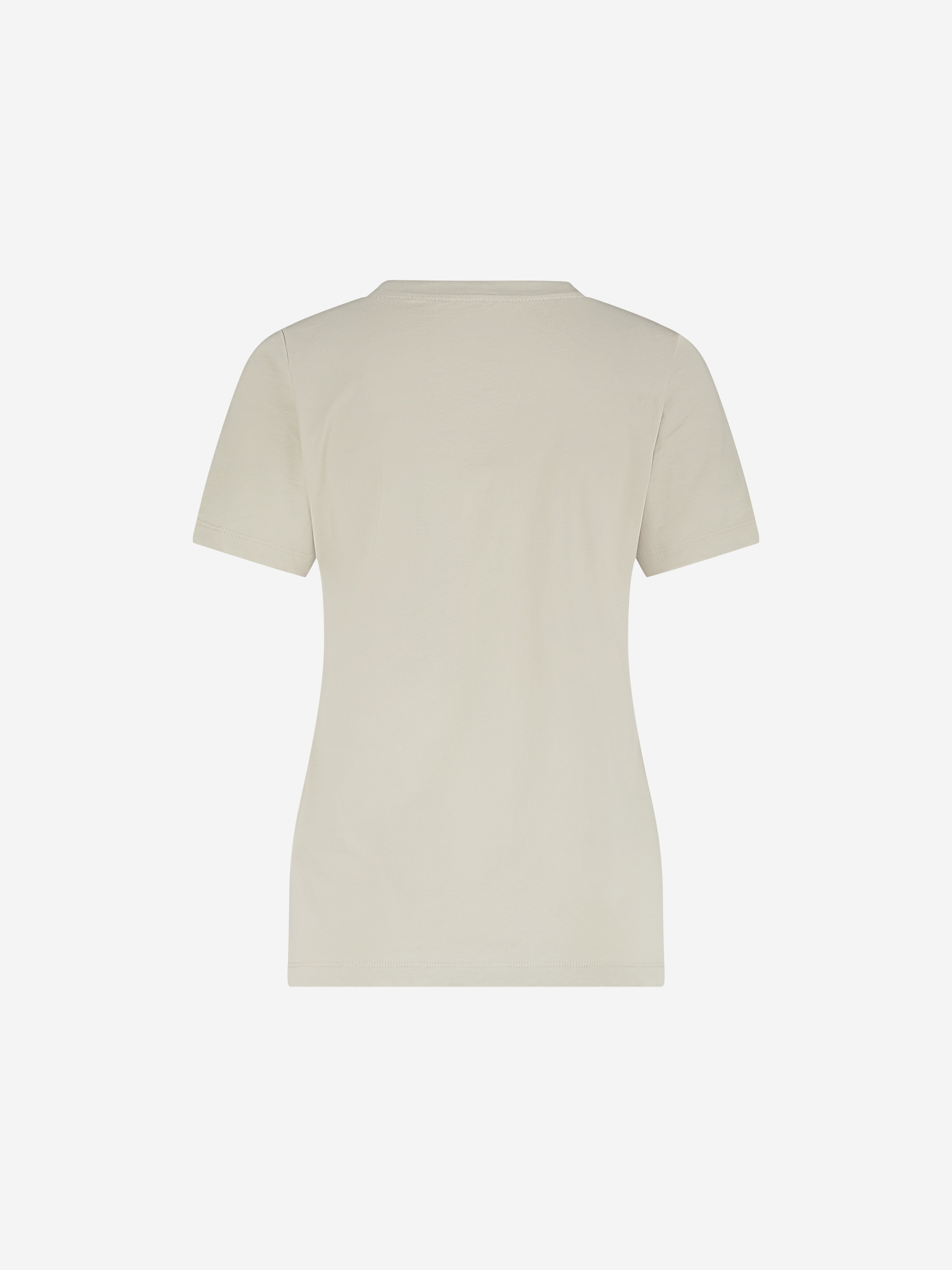 T-shirt with embroidered logo