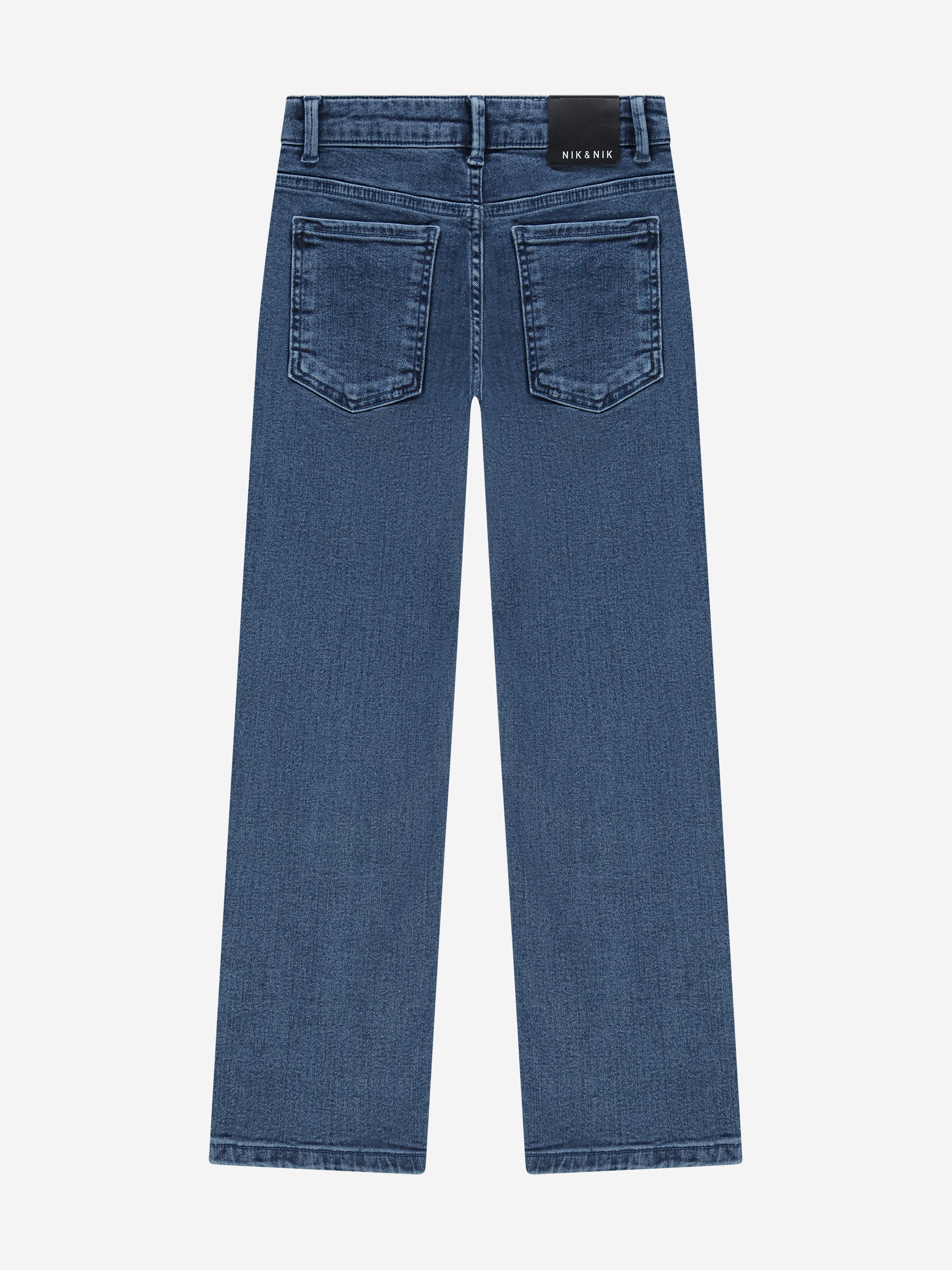 Jeans met middelhoge taille