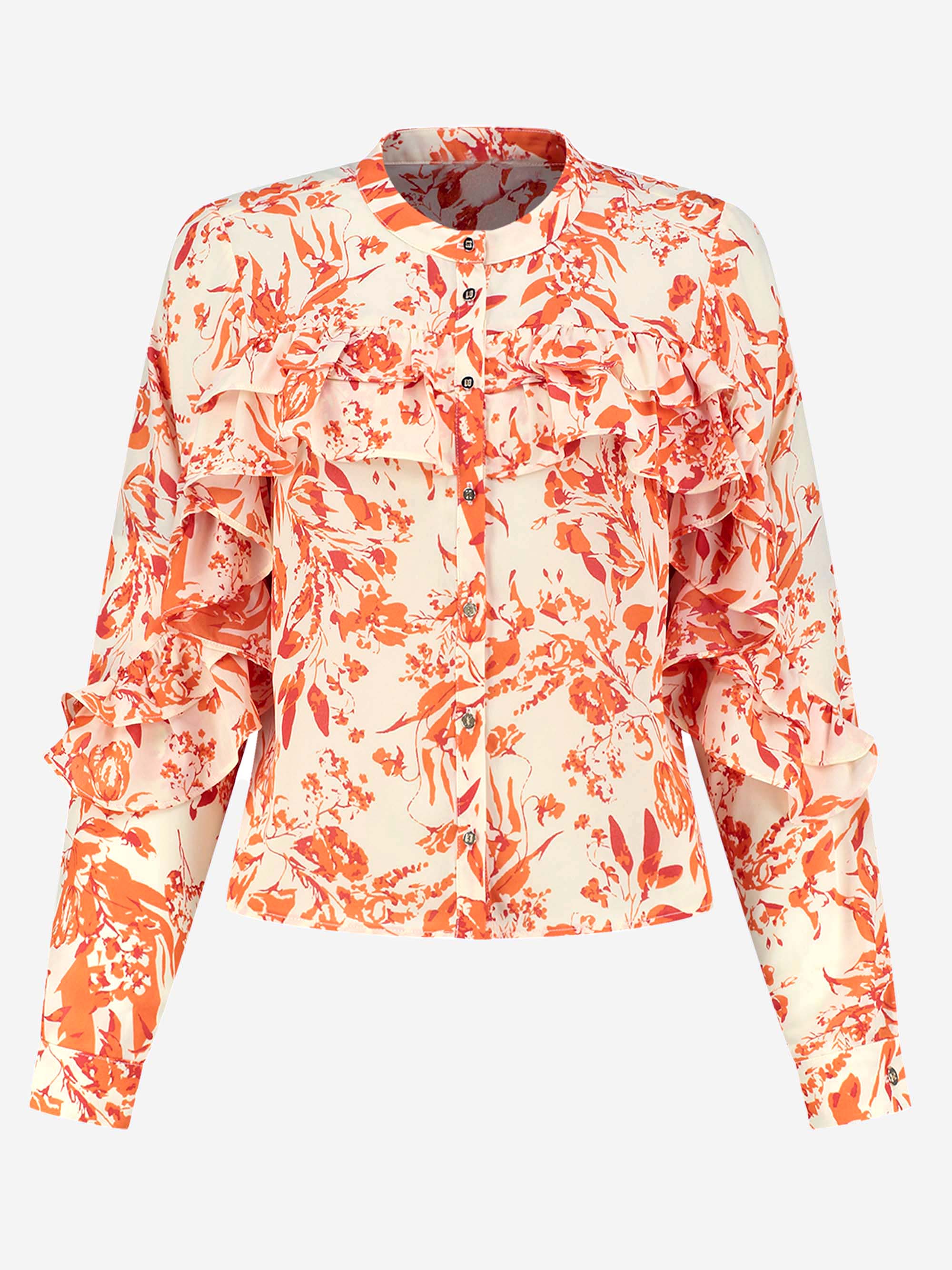 Blouse met Ruches 