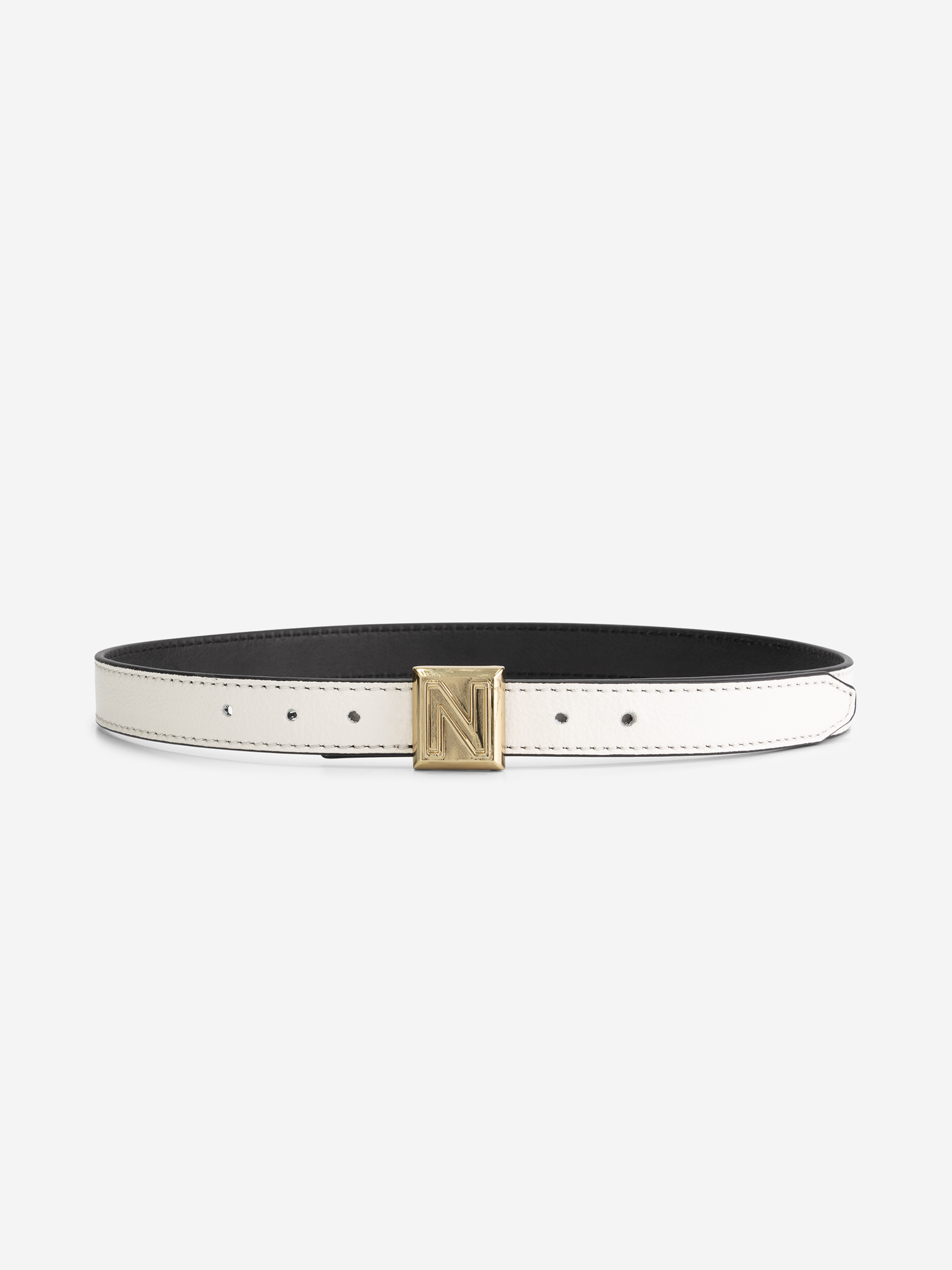  Two-sided leather Waist belt 