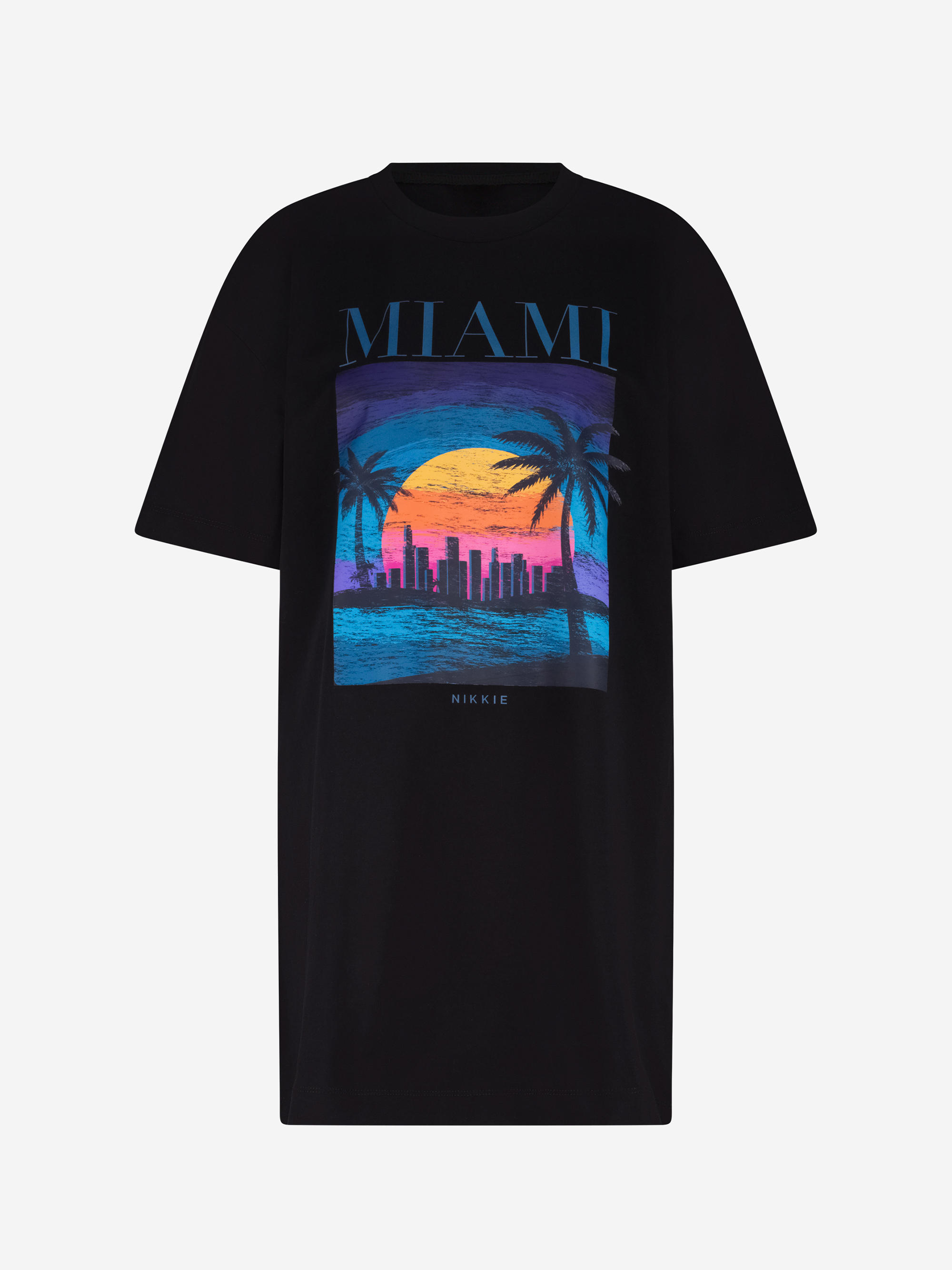T-shirtjurk met grafische opdruk