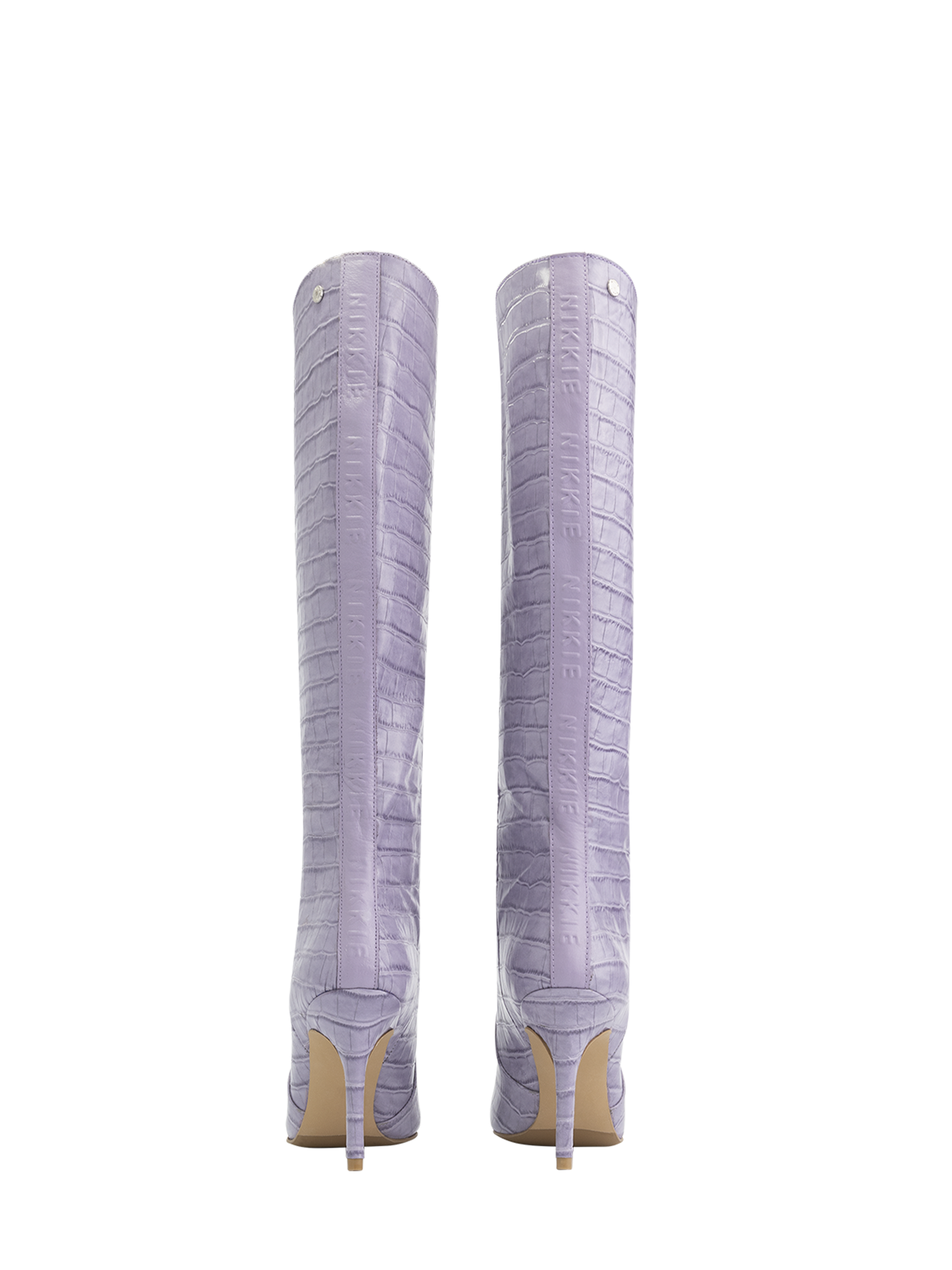 Croco High Boots