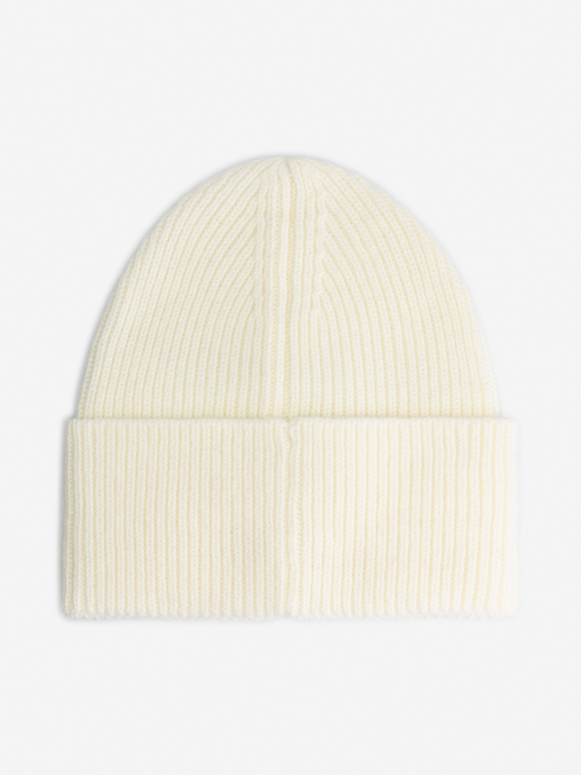 Round Patch Beanie