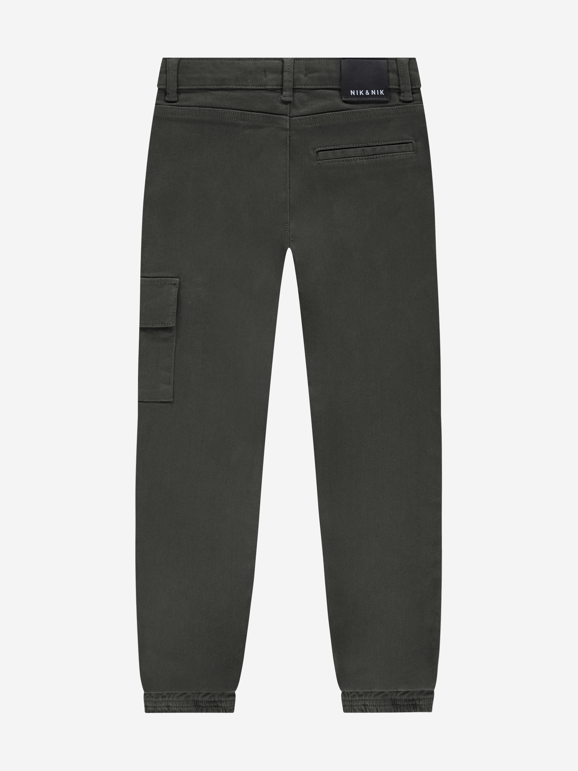 Cargo broek met klepzak 