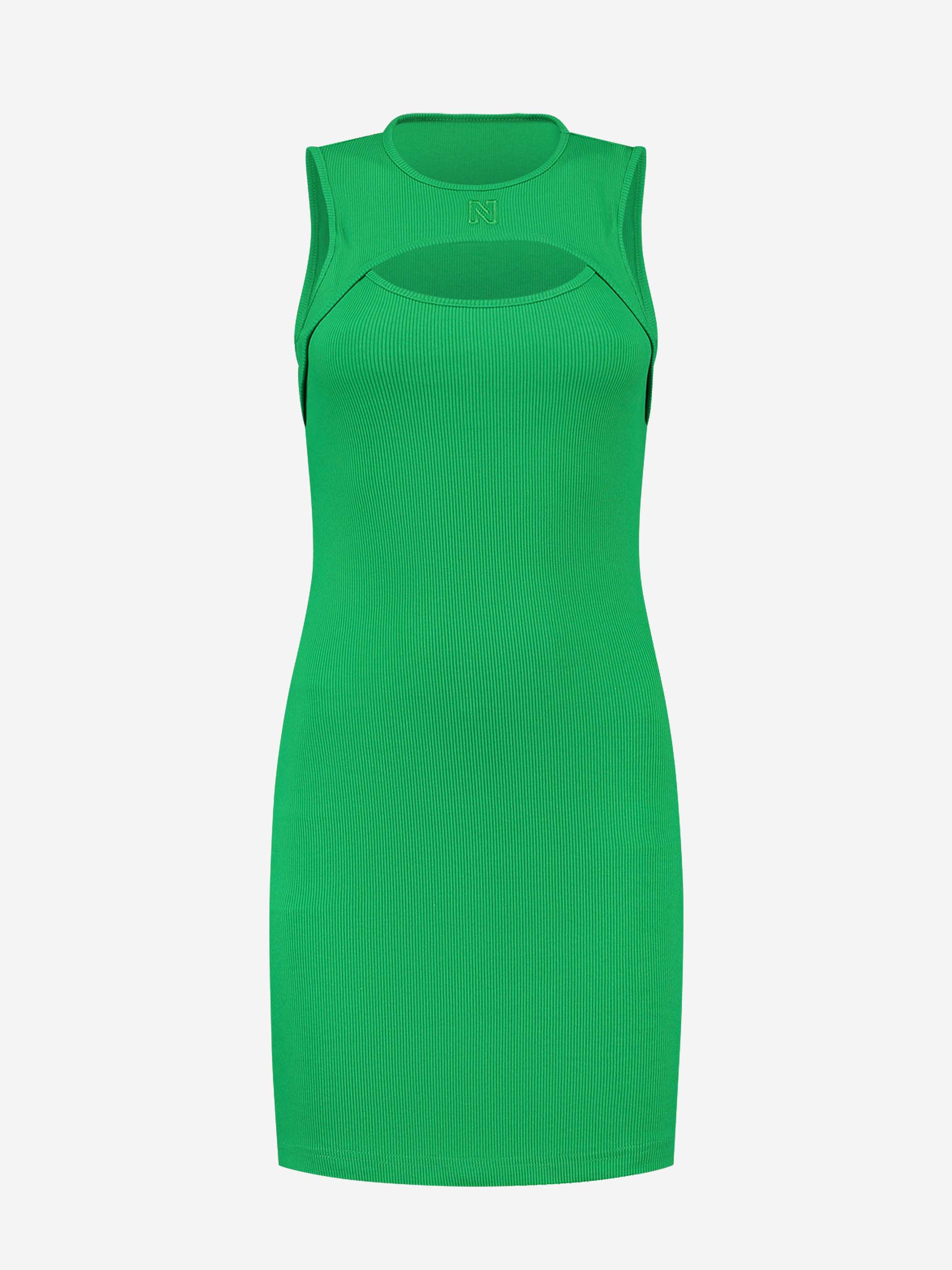 Cutout Sleeveless Dress