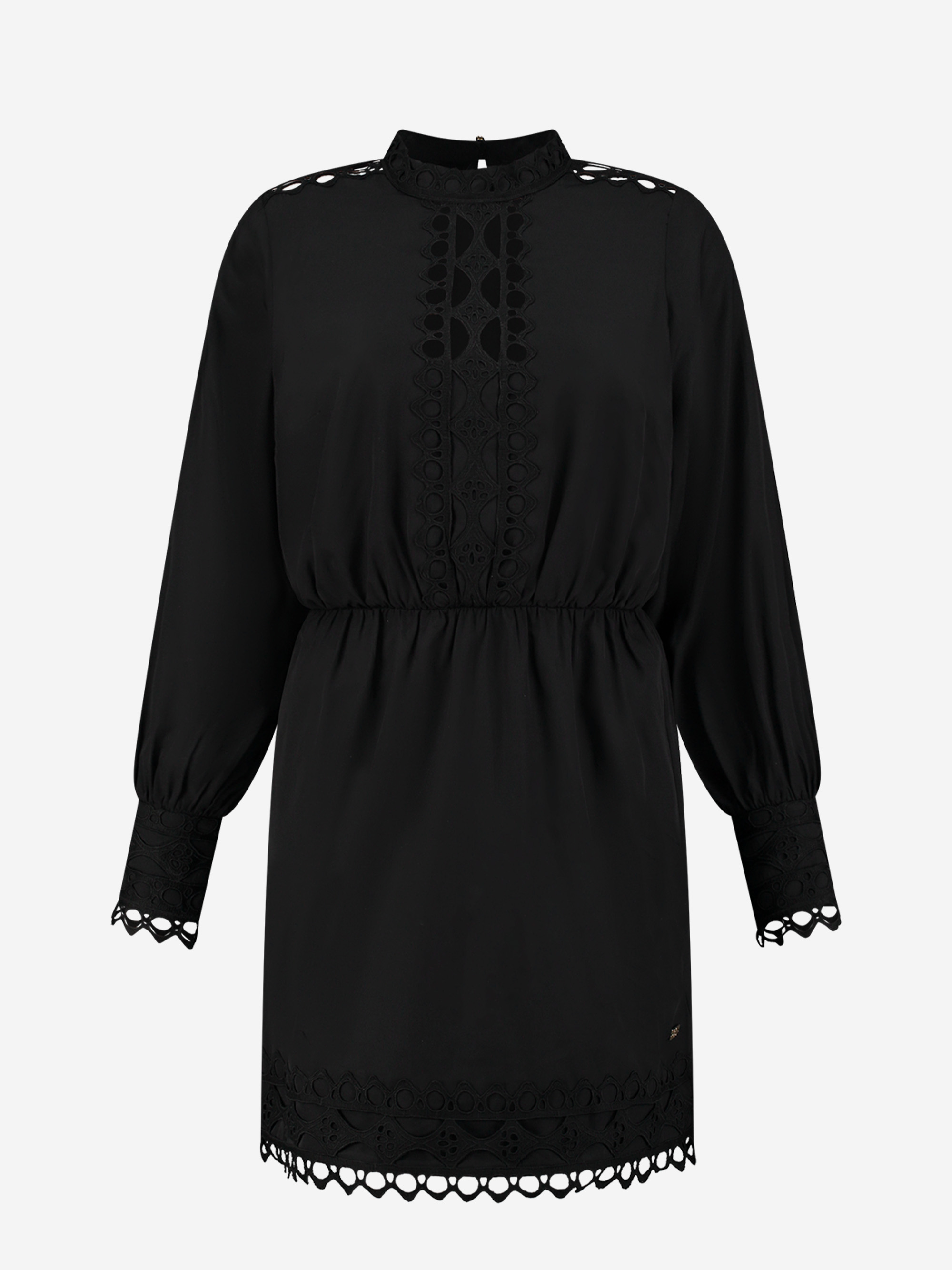 Dress with lace detail