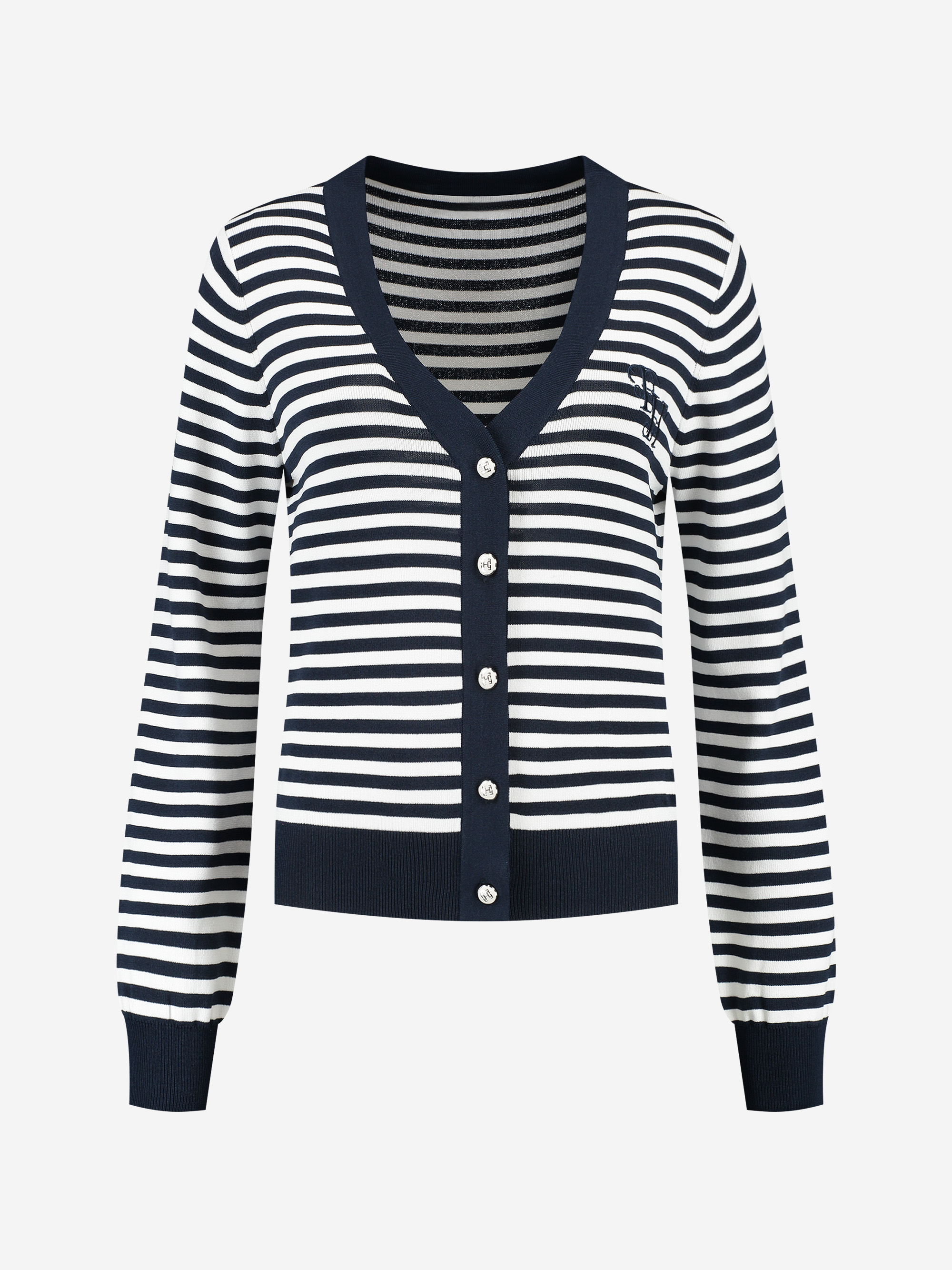 Striped cardigan