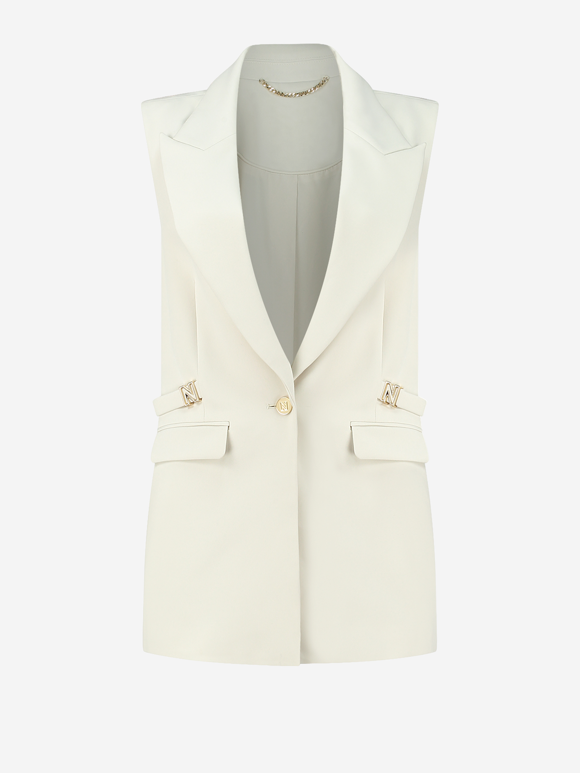 Zaina Sleeveless Blazer