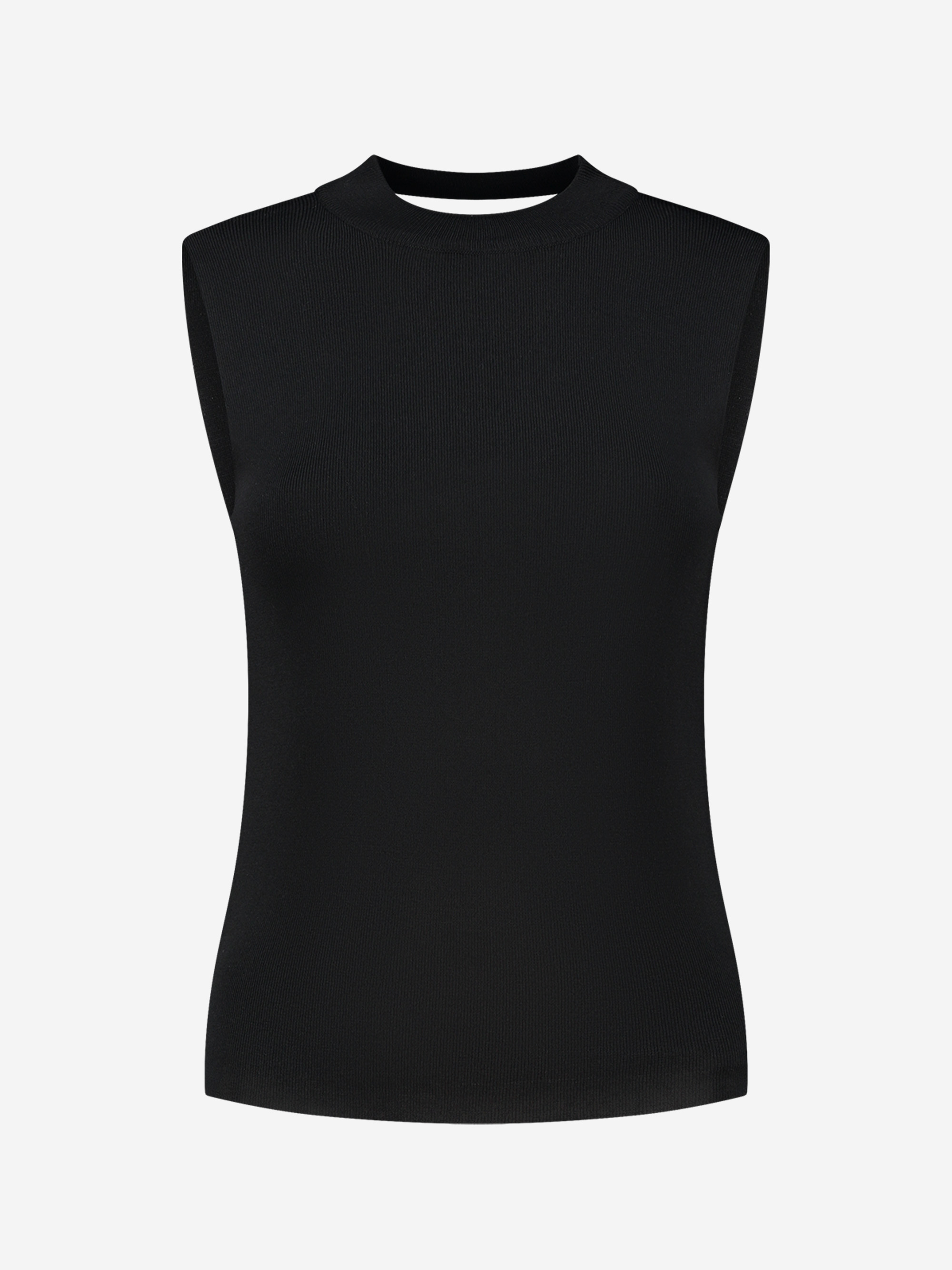  Fitted top with open back 