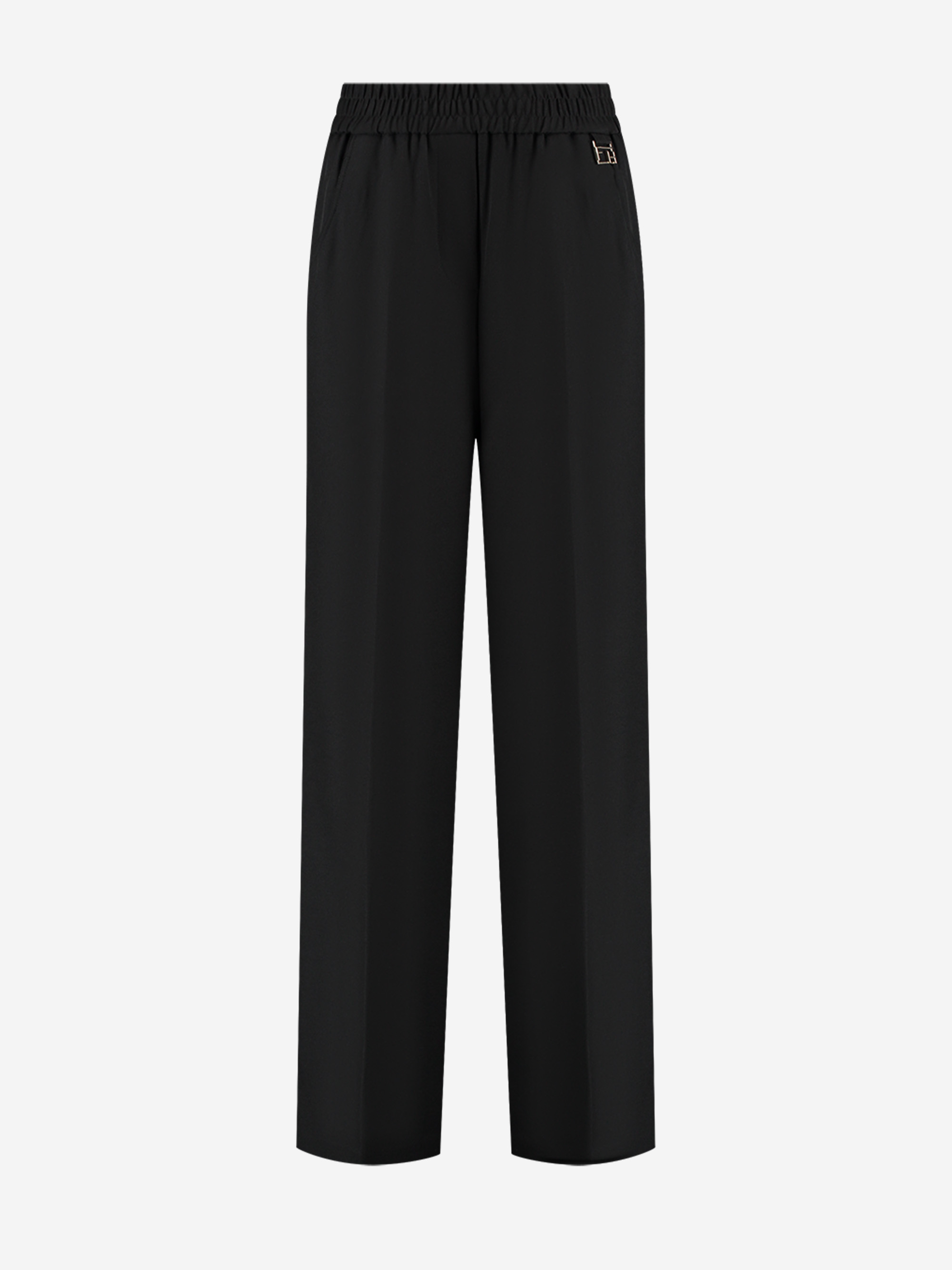 Wide leg pants with FH logo